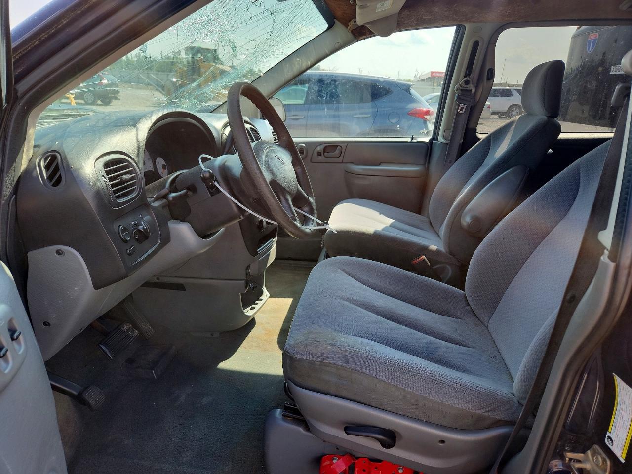 2005 Dodge Grand Caravan Se Blue vin: 1D8GP24RX5B399088