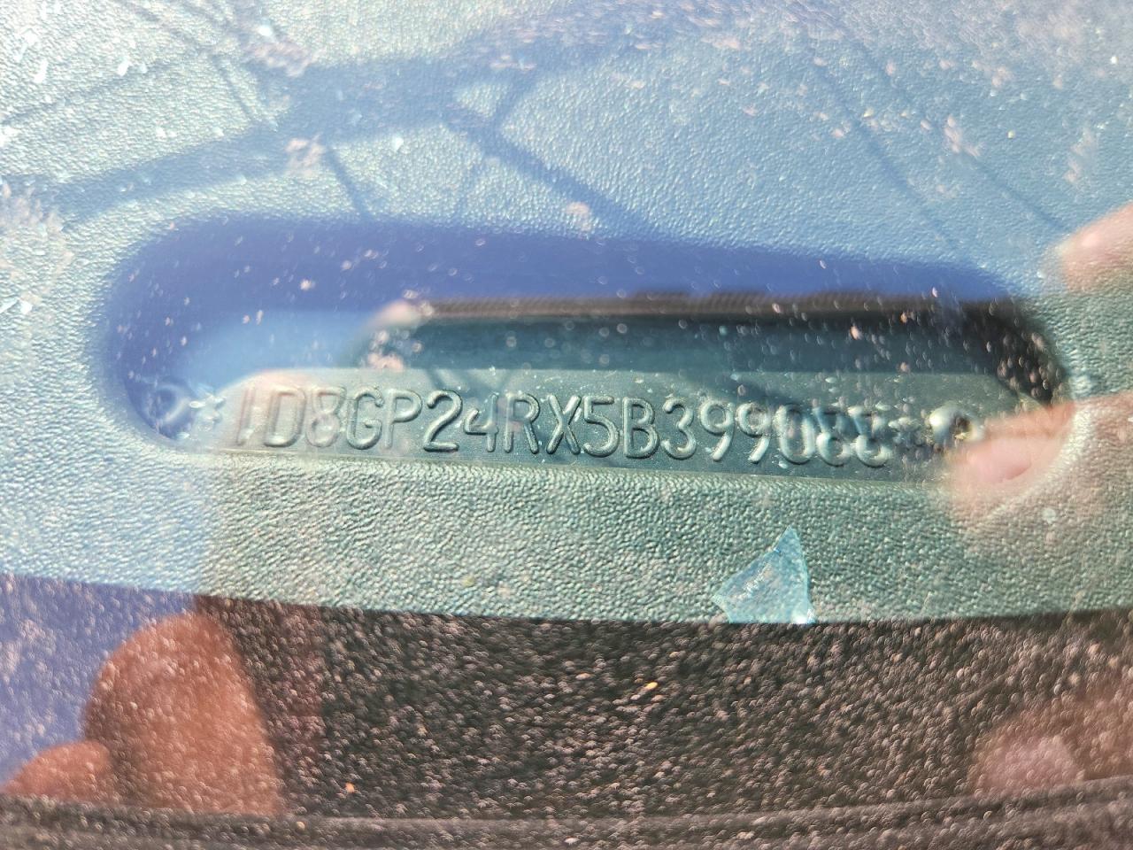 2005 Dodge Grand Caravan Se Blue vin: 1D8GP24RX5B399088