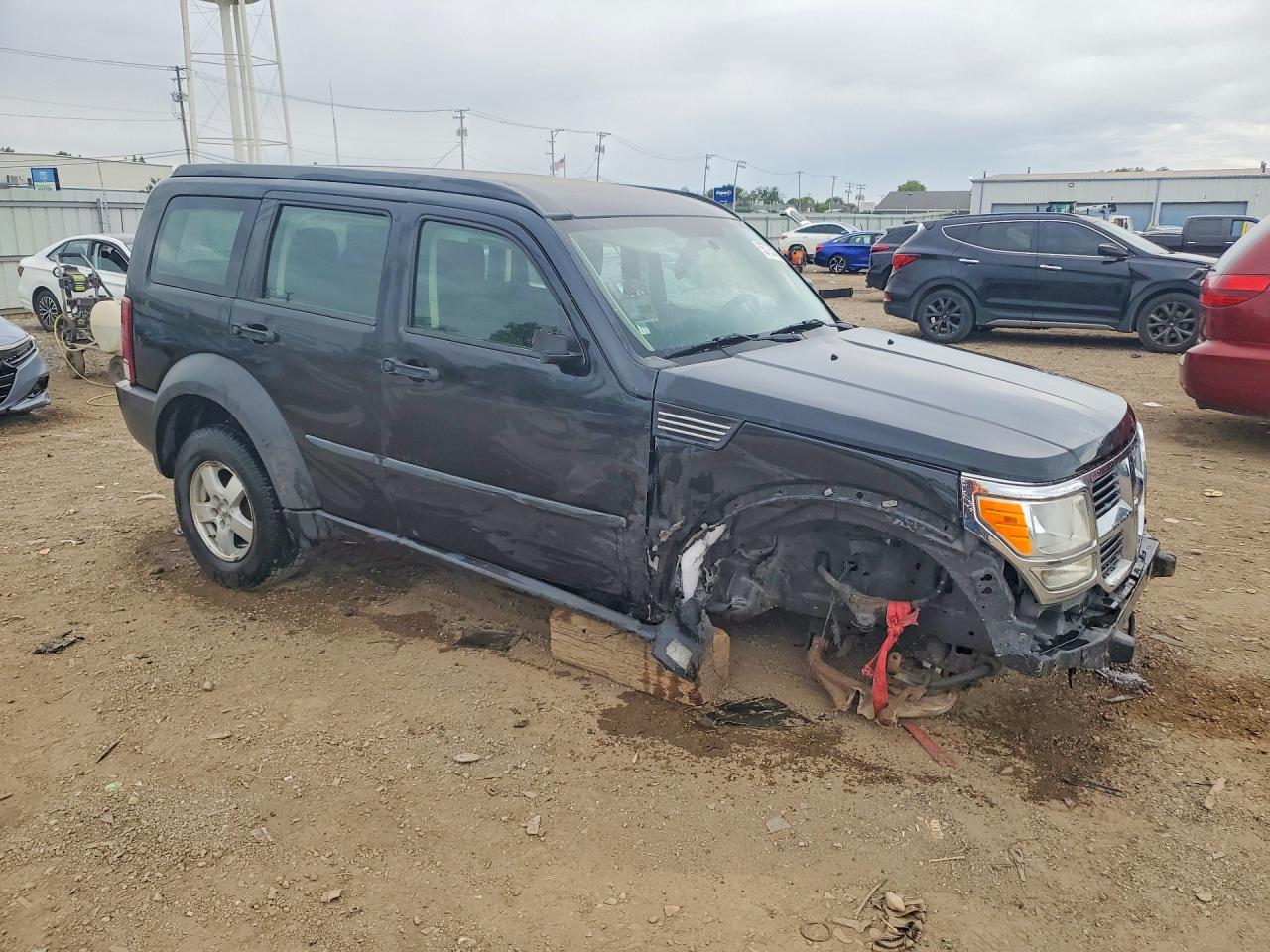 2008 Dodge Nitro Sxt Black vin: 1D8GT28K28W190935