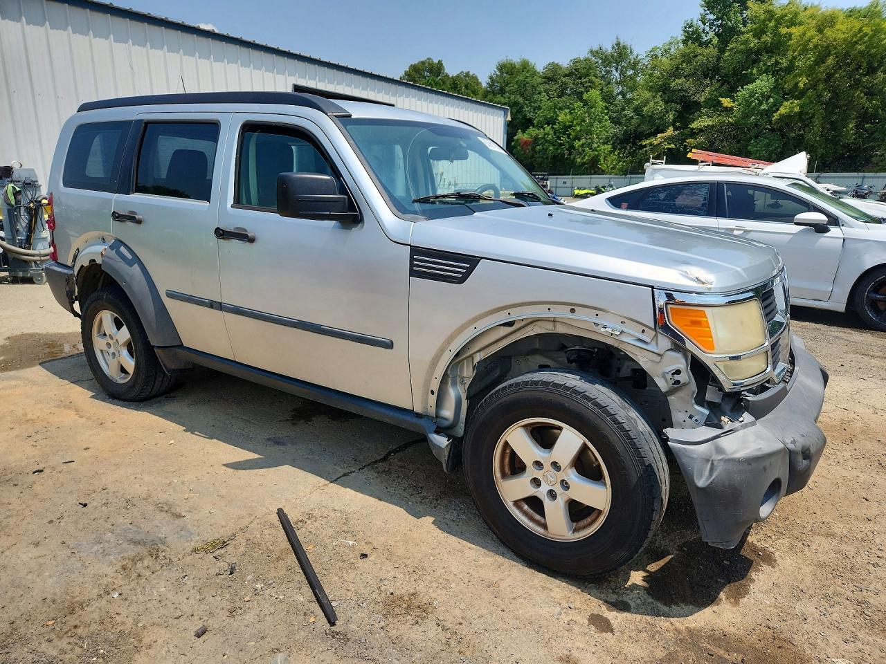 2007 Dodge Nitro Sxt Silver vin: 1D8GT28K37W600897
