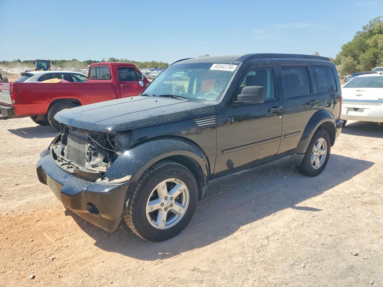 2007 Dodge Nitro Sxt Black vin: 1D8GT28K67W683533