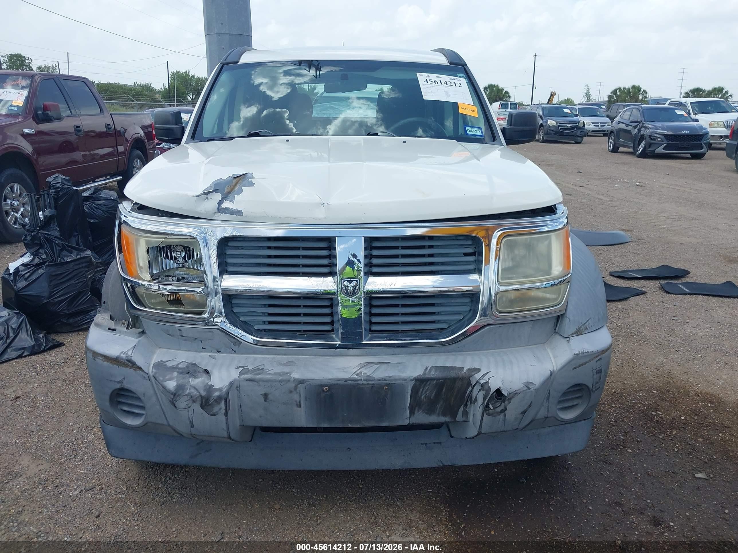 2008 Dodge Nitro Sxt White vin: 1D8GT28K78W181275
