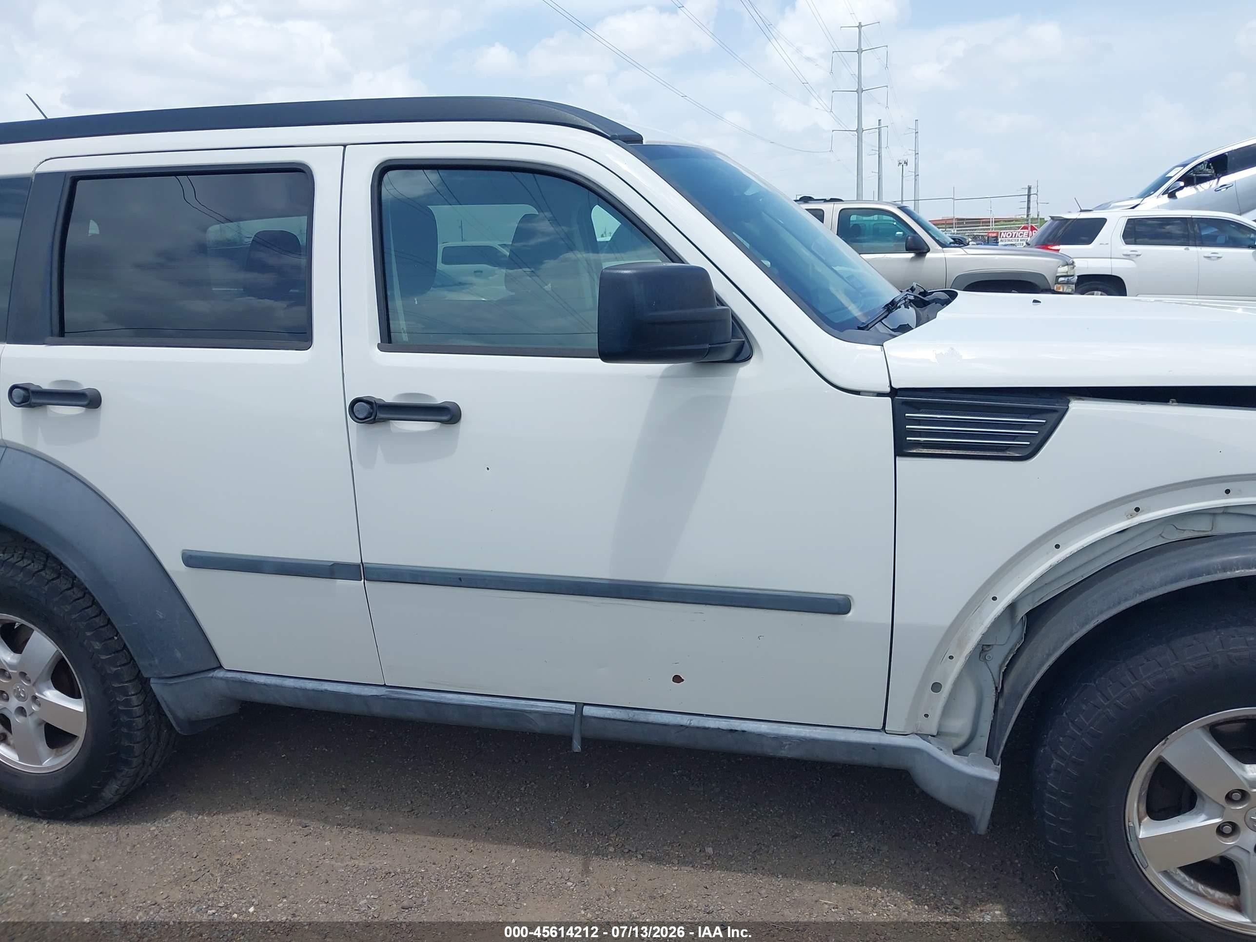 2008 Dodge Nitro Sxt White vin: 1D8GT28K78W181275