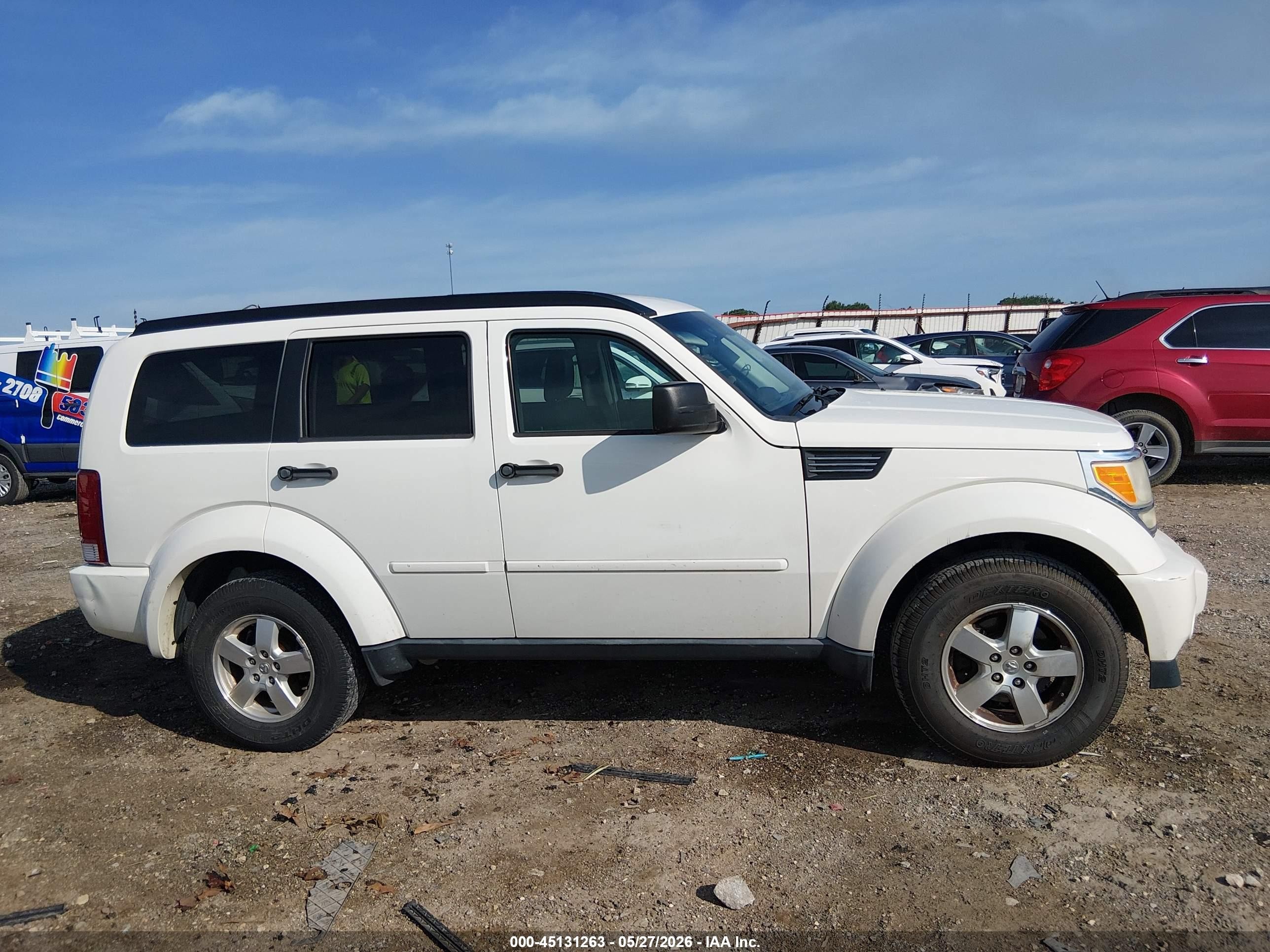 2008 Dodge Nitro Sxt White vin: 1D8GT28K78W258727