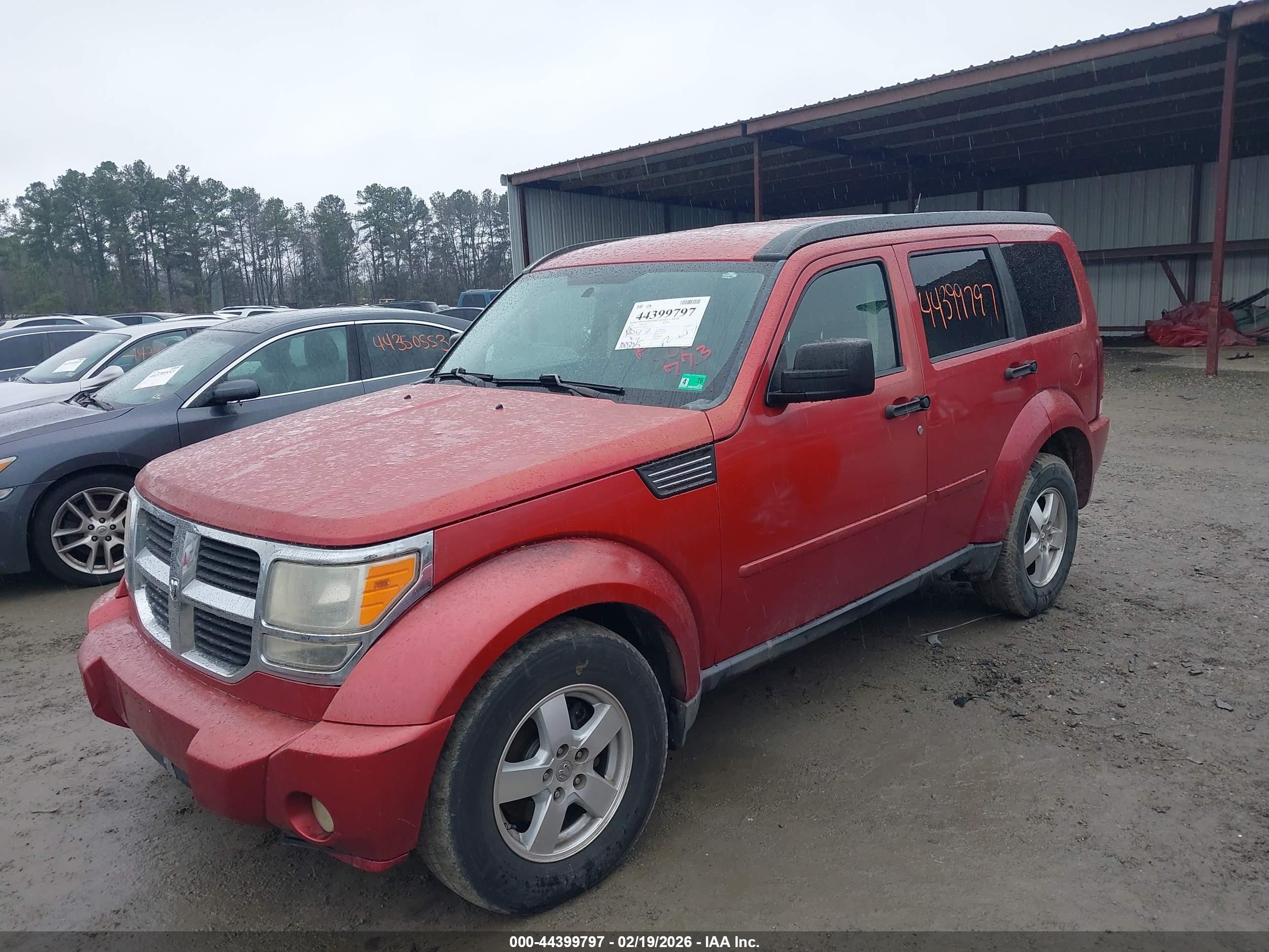 2009 Dodge Nitro Se Red vin: 1D8GT28K79W500773