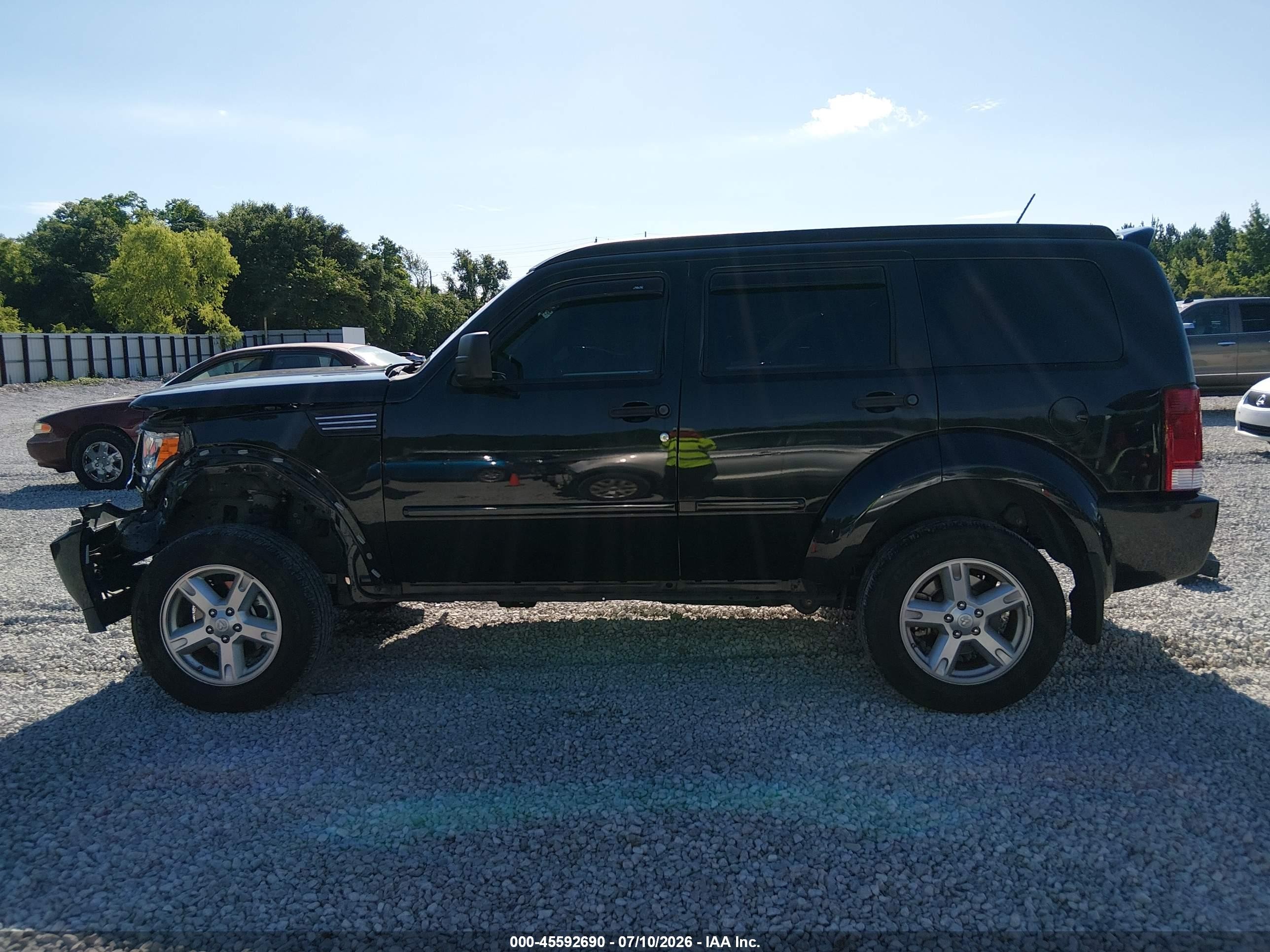 2009 Dodge Nitro Se Black vin: 1D8GT28K79W542716