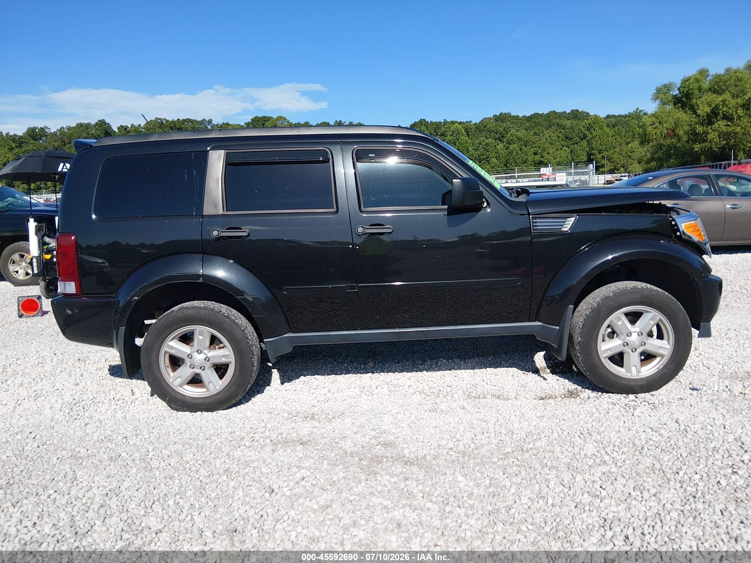 2009 Dodge Nitro Se Black vin: 1D8GT28K79W542716