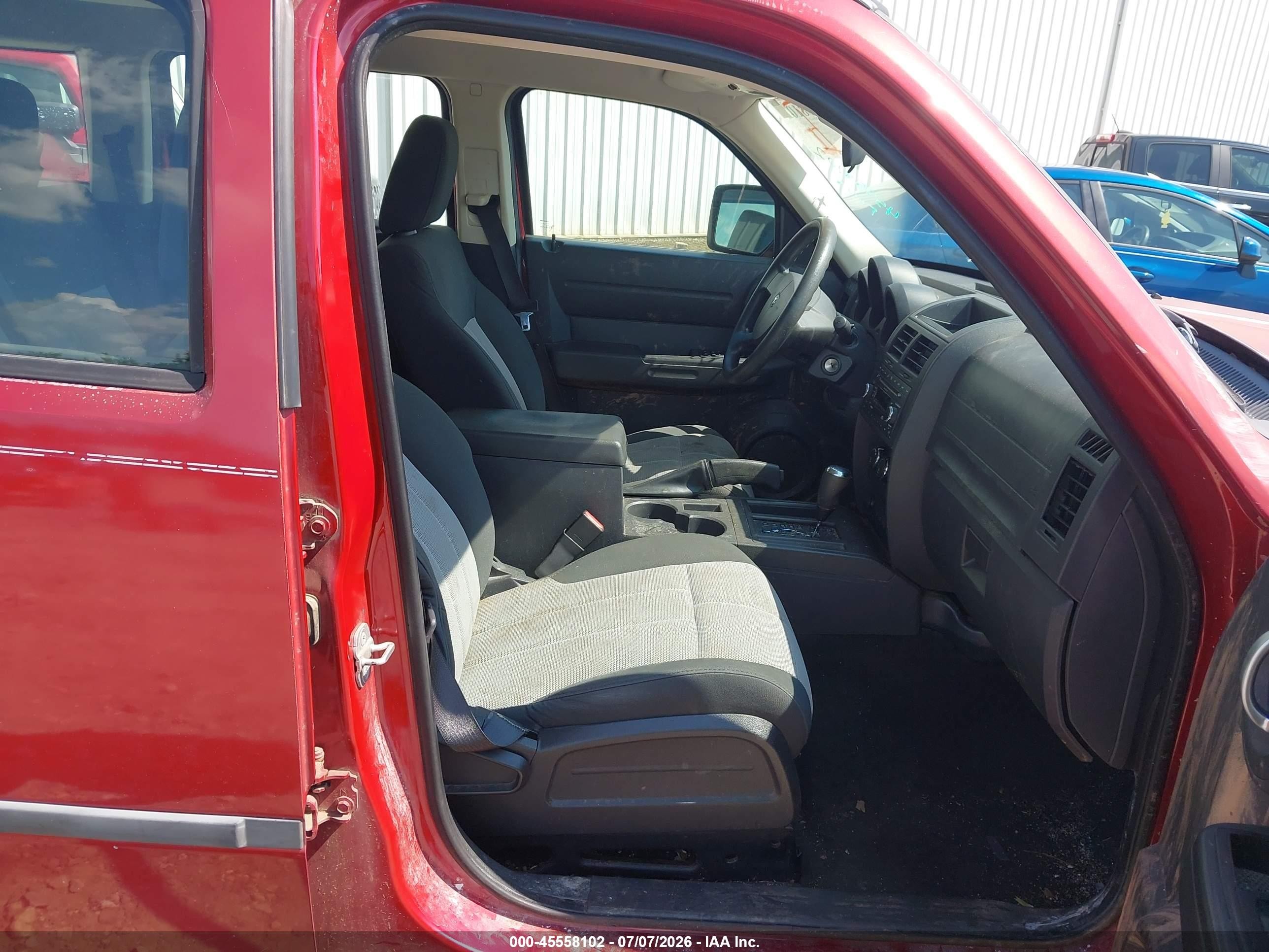 2007 Dodge Nitro Sxt Бордовый vin: 1D8GT28K97W559028