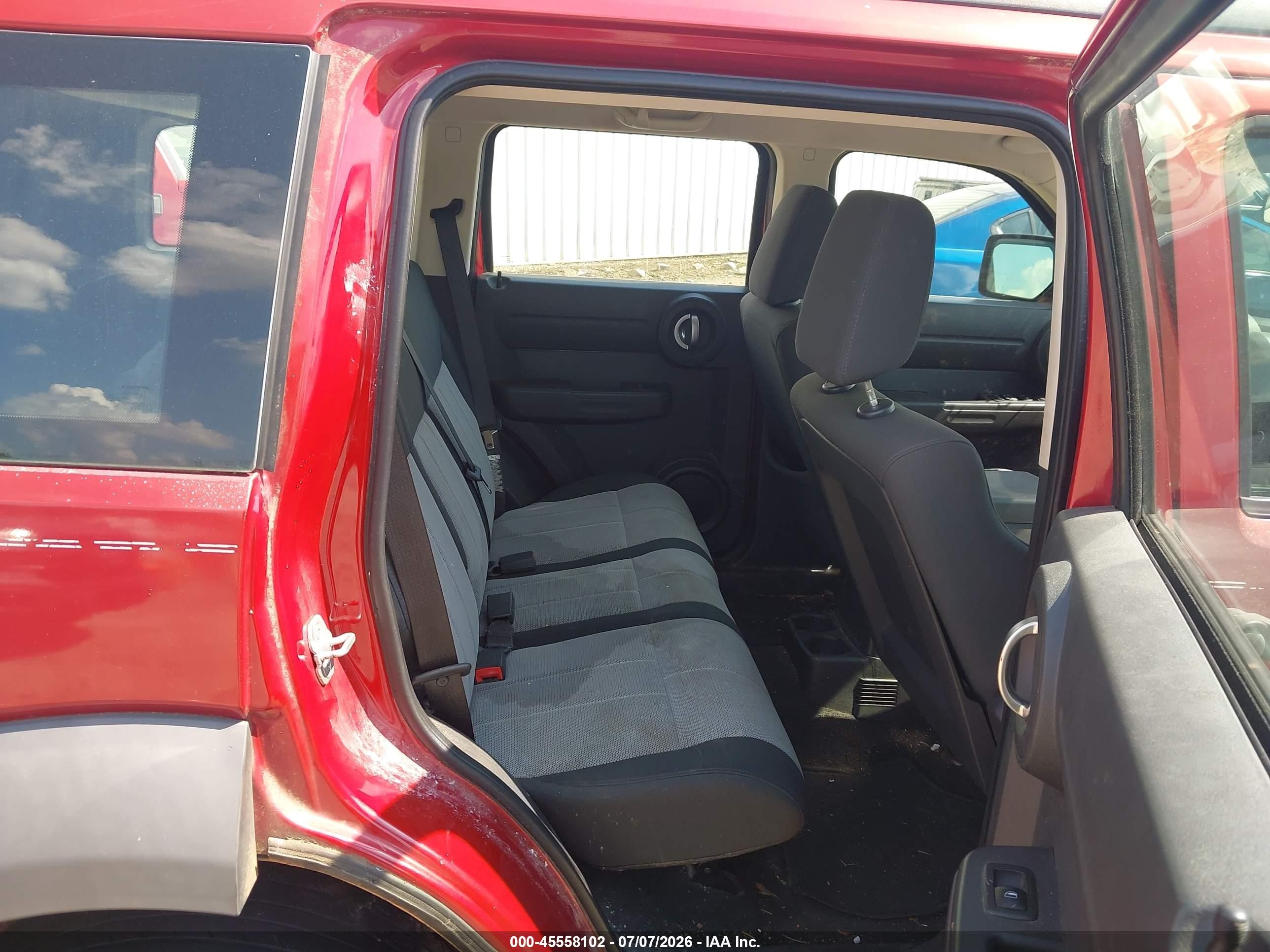 2007 Dodge Nitro Sxt Бордовый vin: 1D8GT28K97W559028