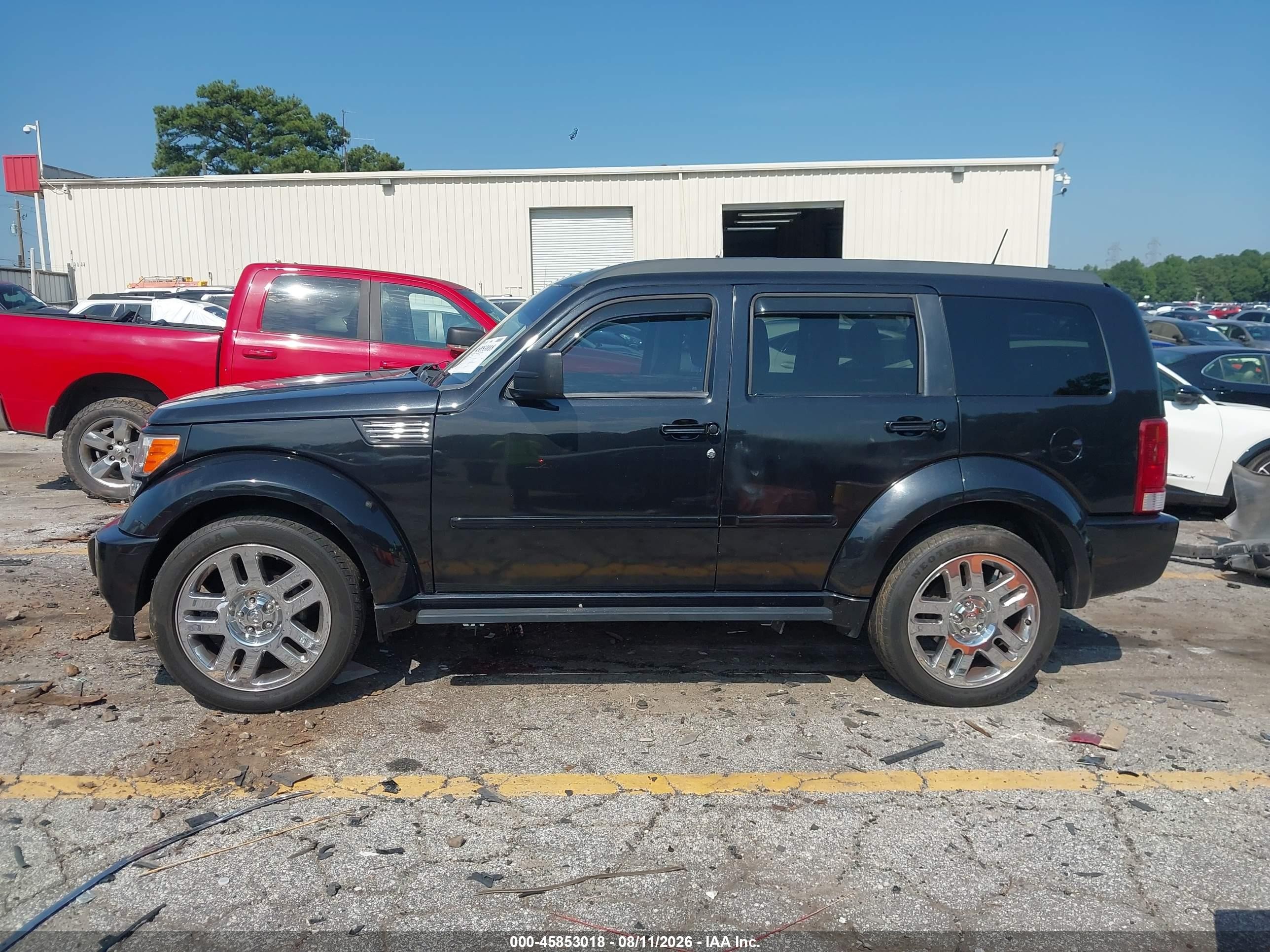 2008 Dodge Nitro Slt/rt Black vin: 1D8GT58608W139891