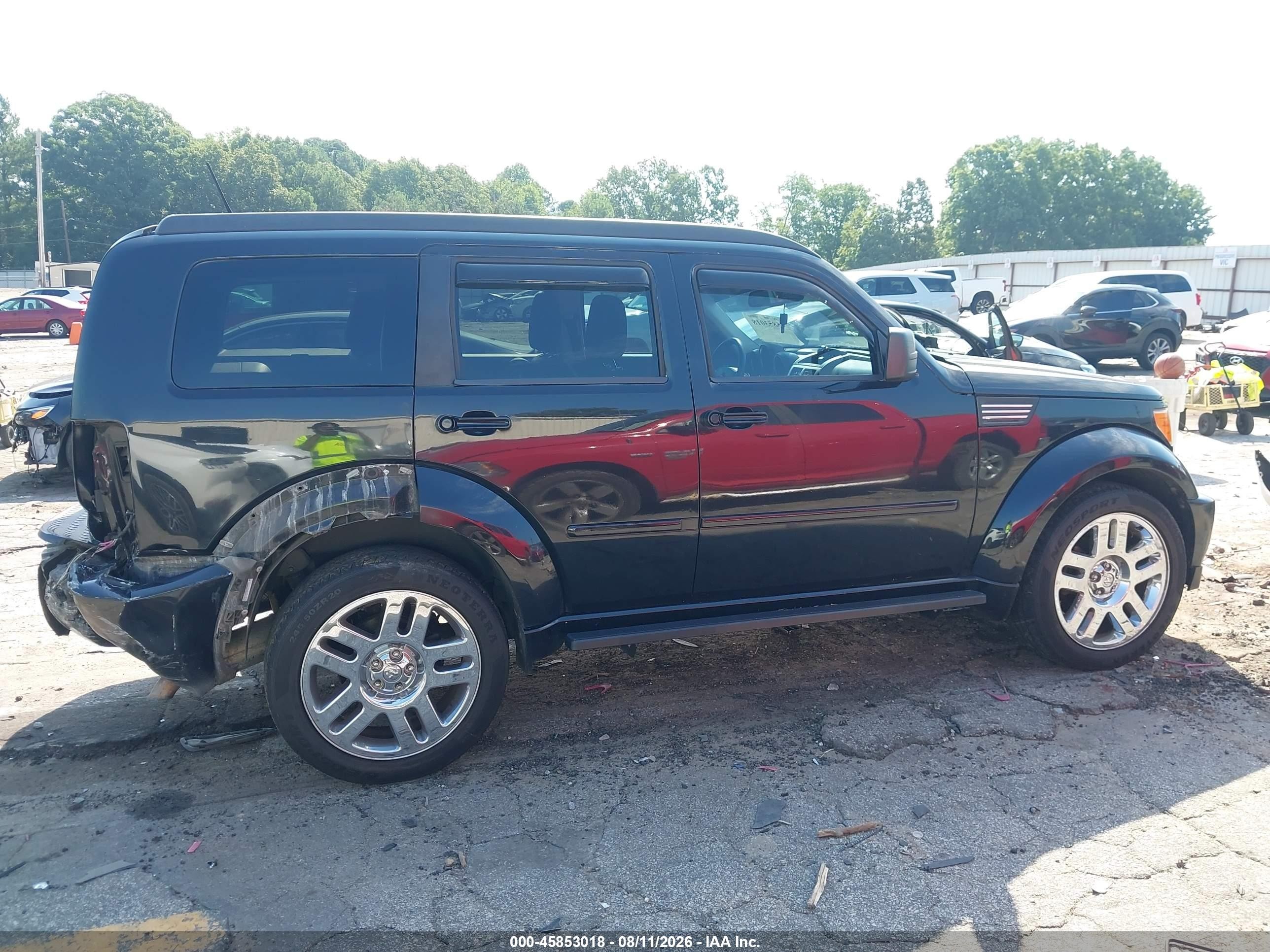 2008 Dodge Nitro Slt/rt Black vin: 1D8GT58608W139891
