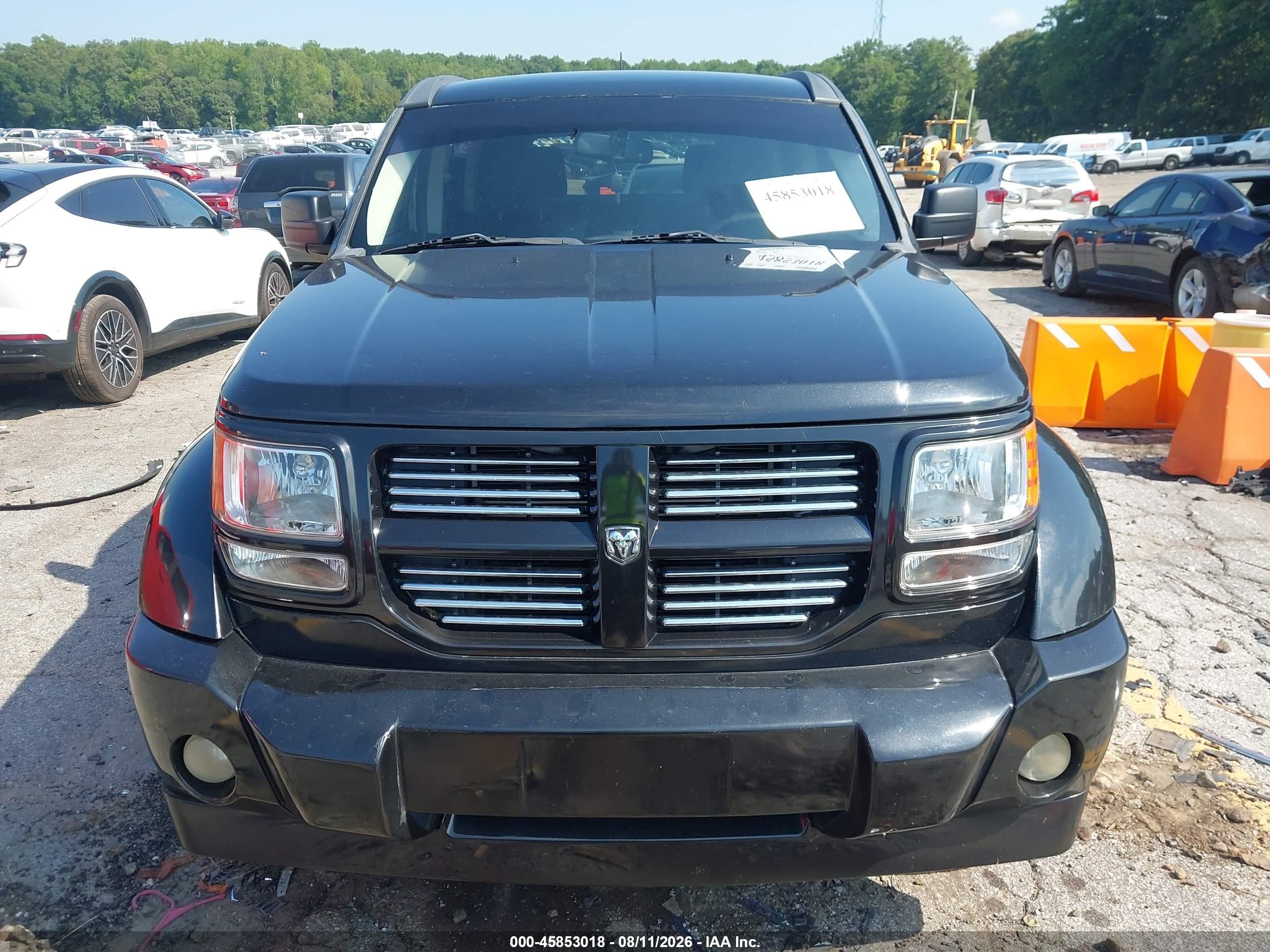 2008 Dodge Nitro Slt/rt Black vin: 1D8GT58608W139891
