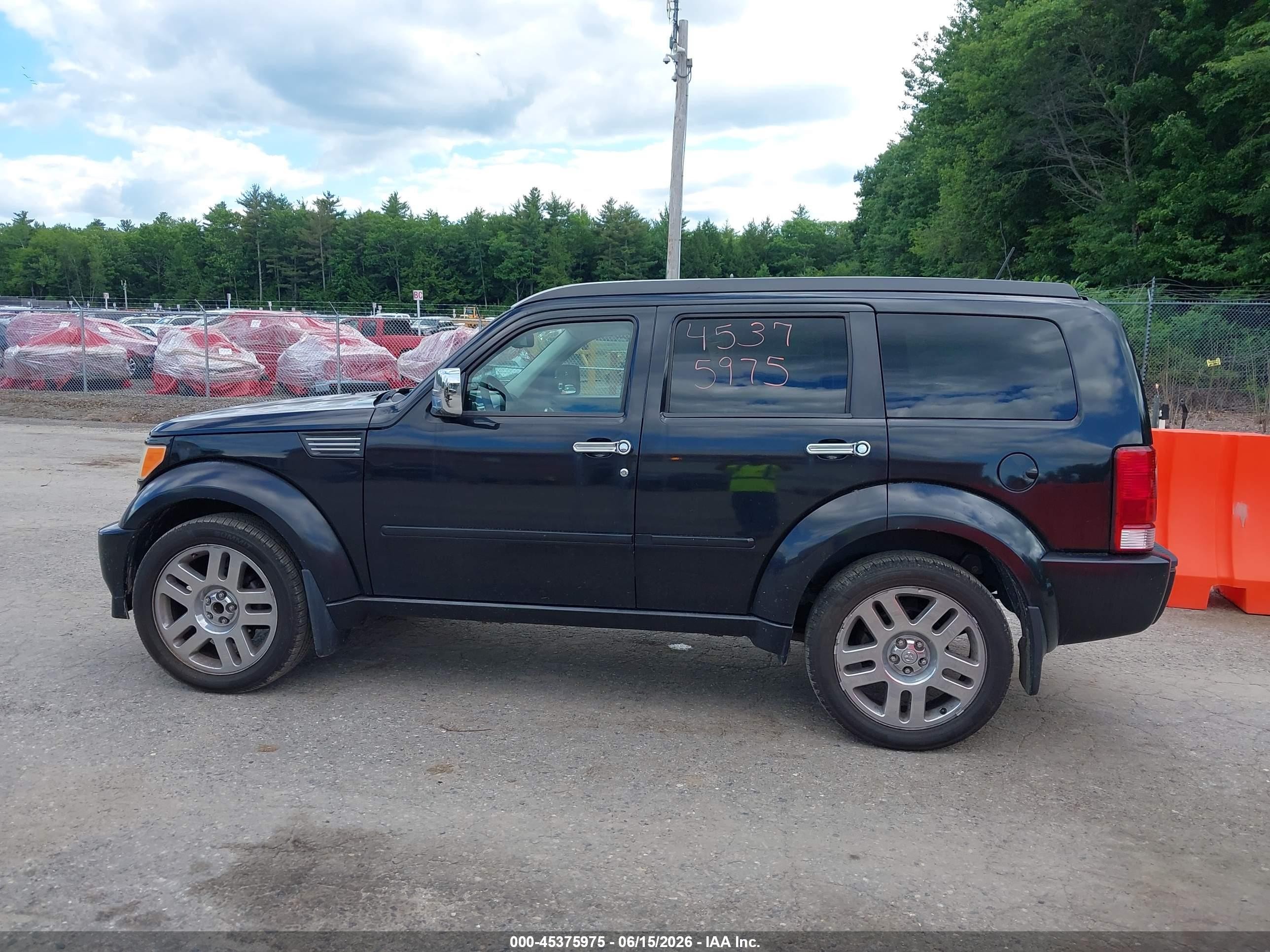 2008 Dodge Nitro Slt/rt Black vin: 1D8GT58638W173050