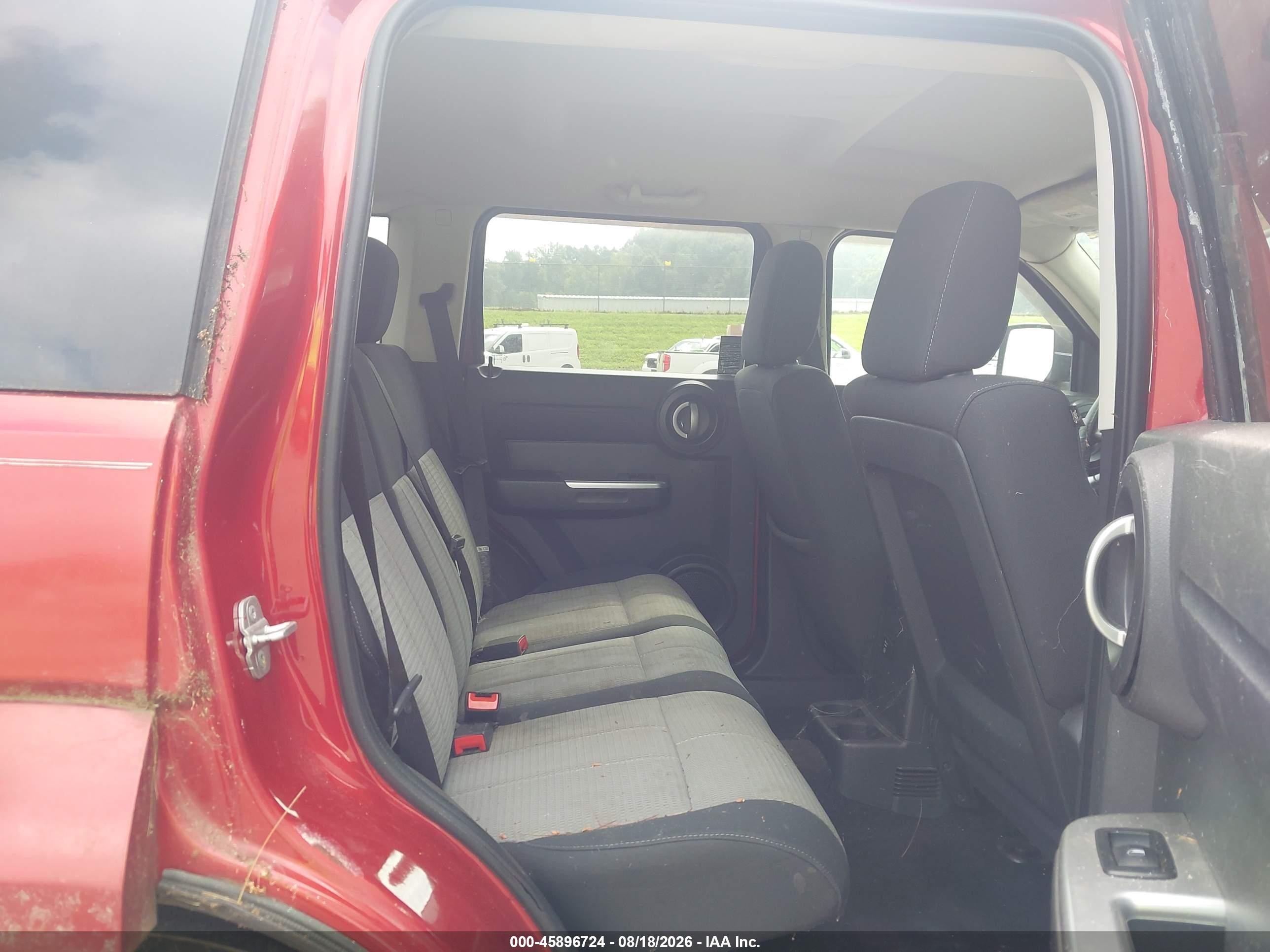 2007 Dodge Nitro Slt/rt Красный vin: 1D8GT58677W678622