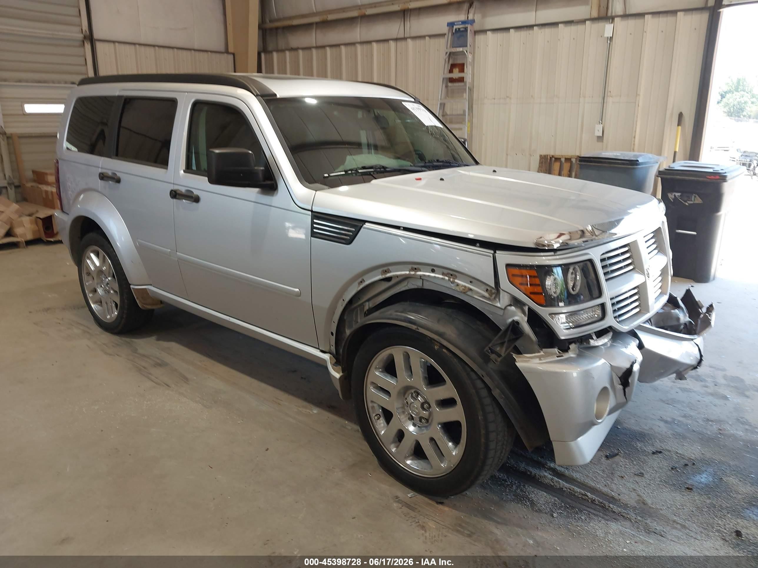 2007 Dodge Nitro Slt/rt Silver vin: 1D8GT58697W606840