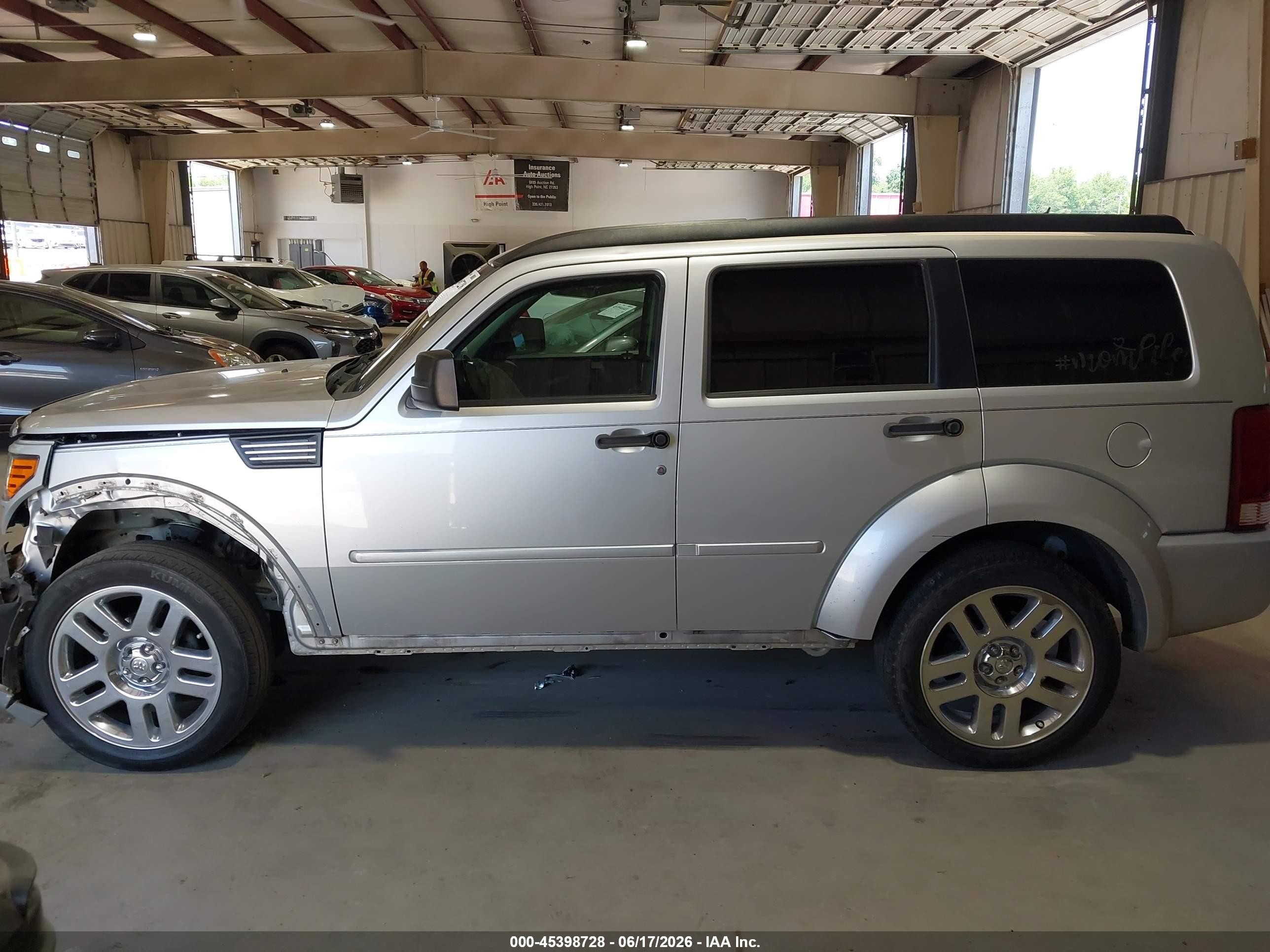 2007 Dodge Nitro Slt/rt Silver vin: 1D8GT58697W606840
