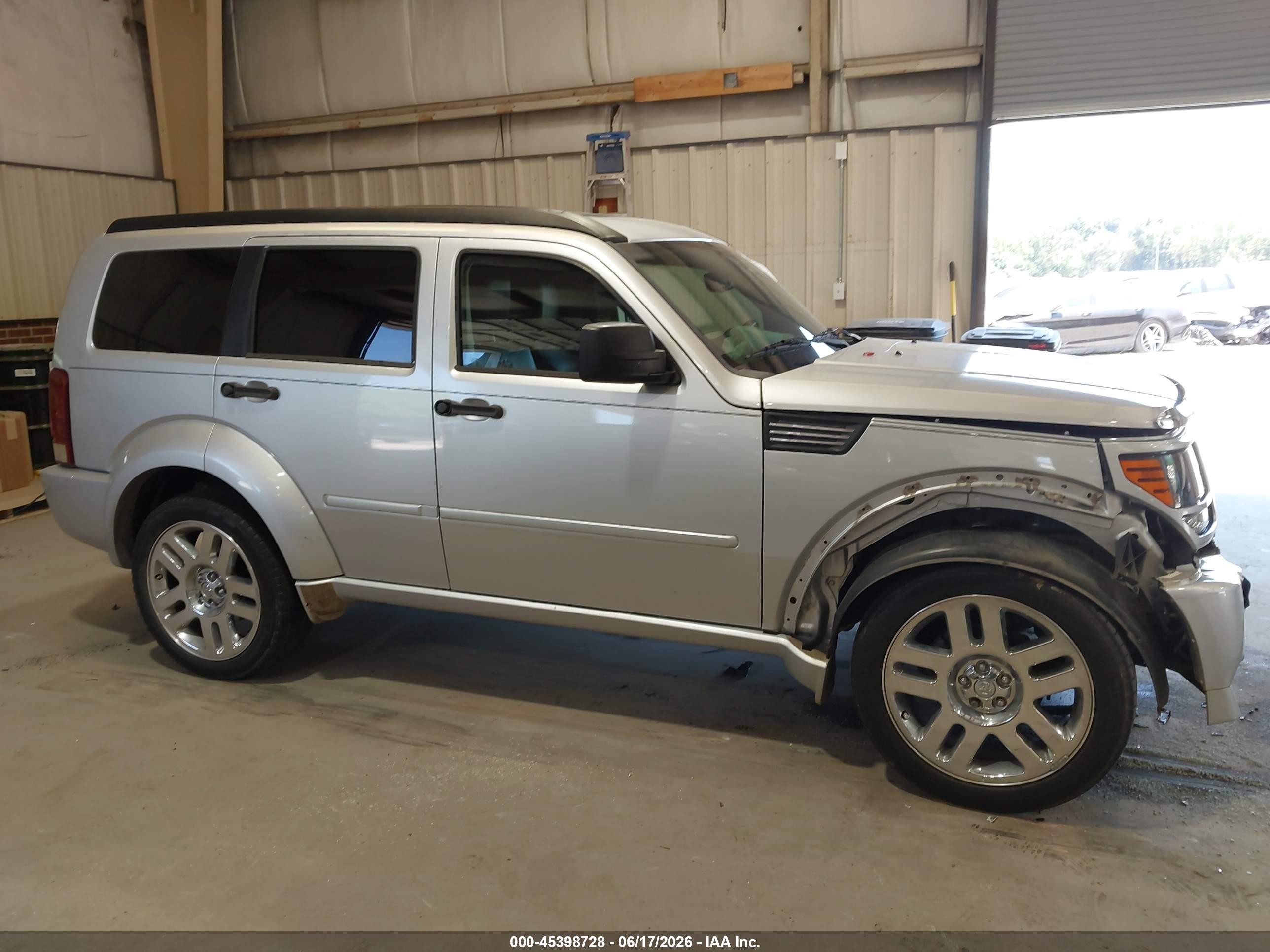 2007 Dodge Nitro Slt/rt Silver vin: 1D8GT58697W606840