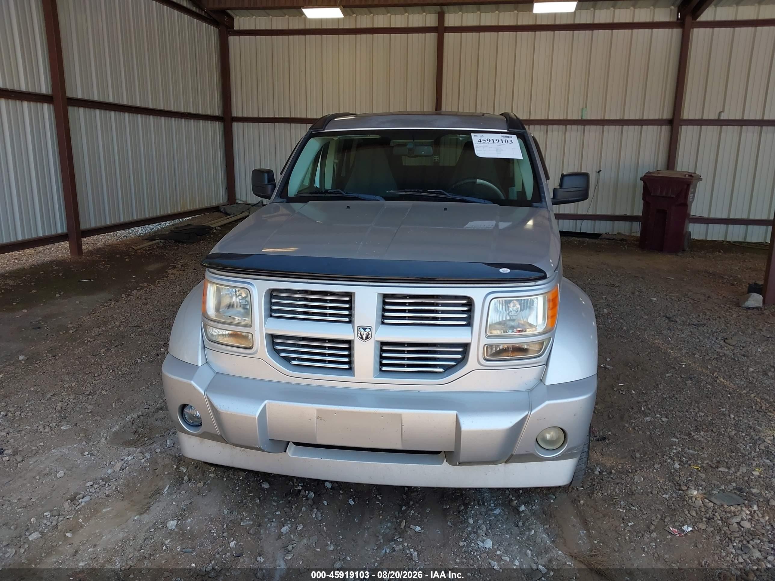 2007 Dodge Nitro Slt/rt Silver vin: 1D8GT586X7W681112