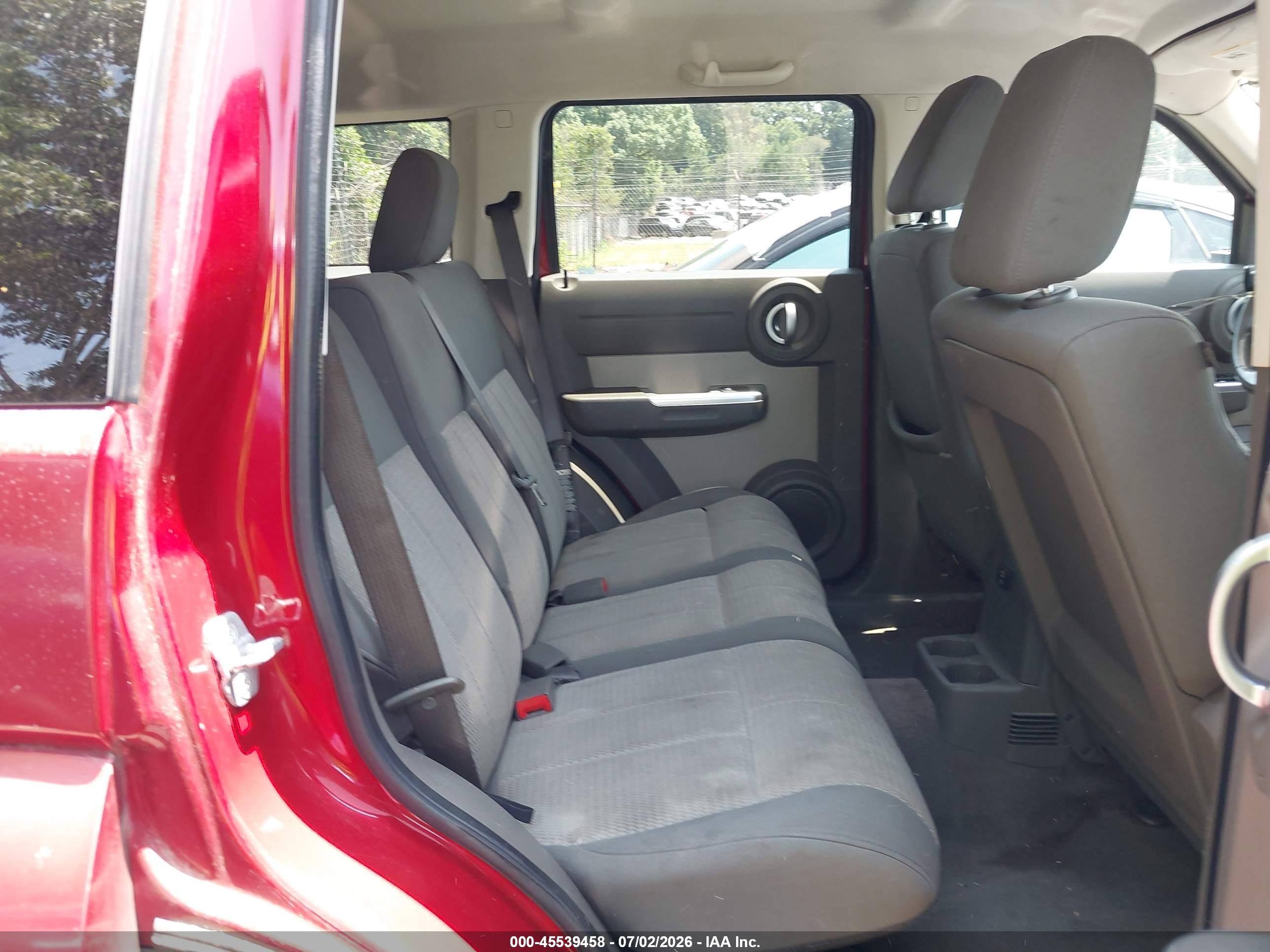 2007 Dodge Nitro Slt/rt Red vin: 1D8GT58K17W614167