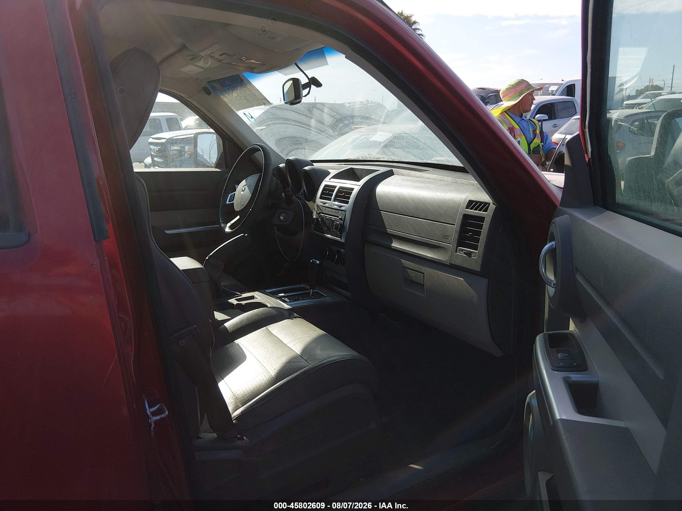2007 Dodge Nitro Slt/rt Красный vin: 1D8GT58K27W585729