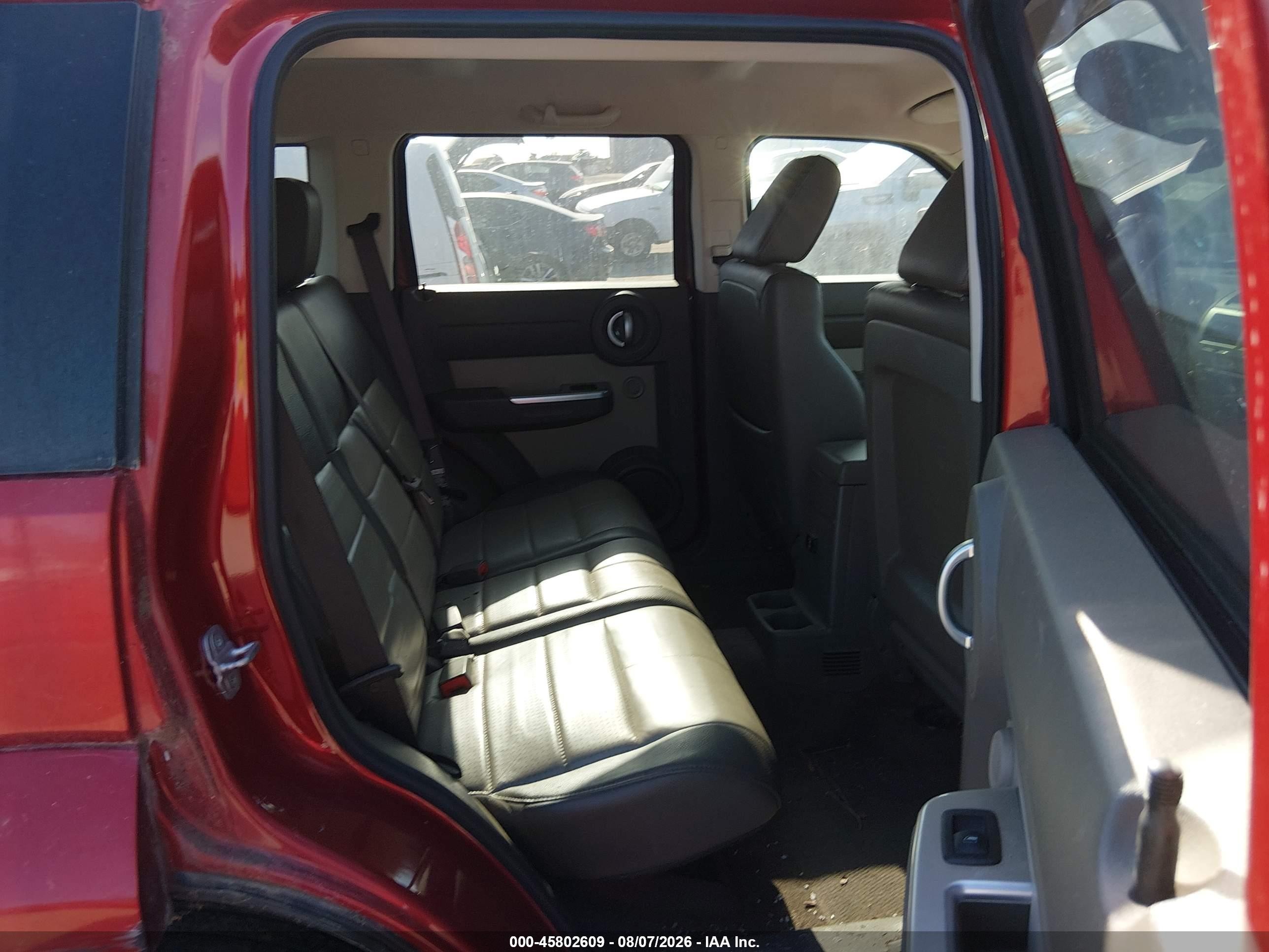 2007 Dodge Nitro Slt/rt Красный vin: 1D8GT58K27W585729