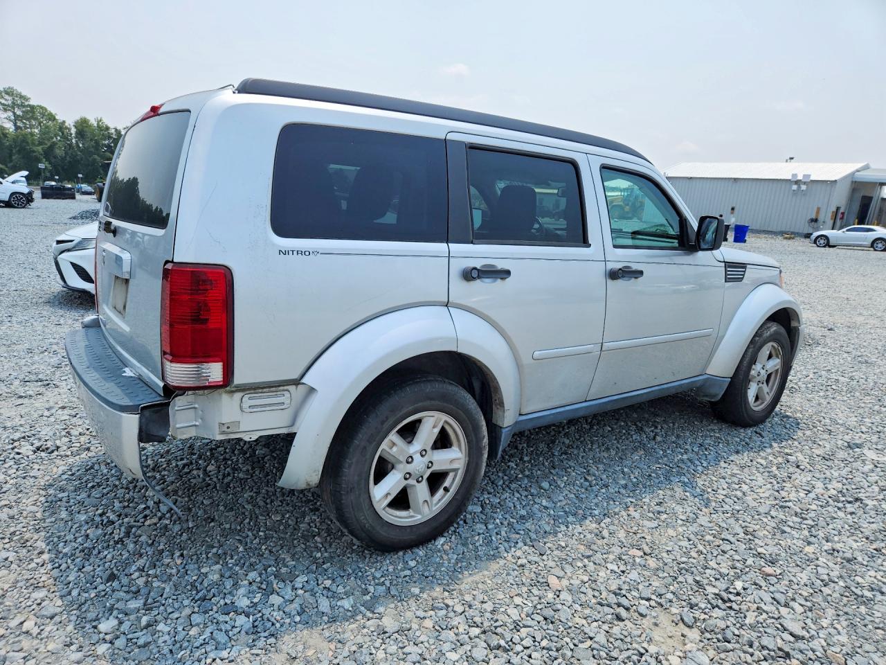 2008 Dodge Nitro Slt Серебряный vin: 1D8GT58K28W144927