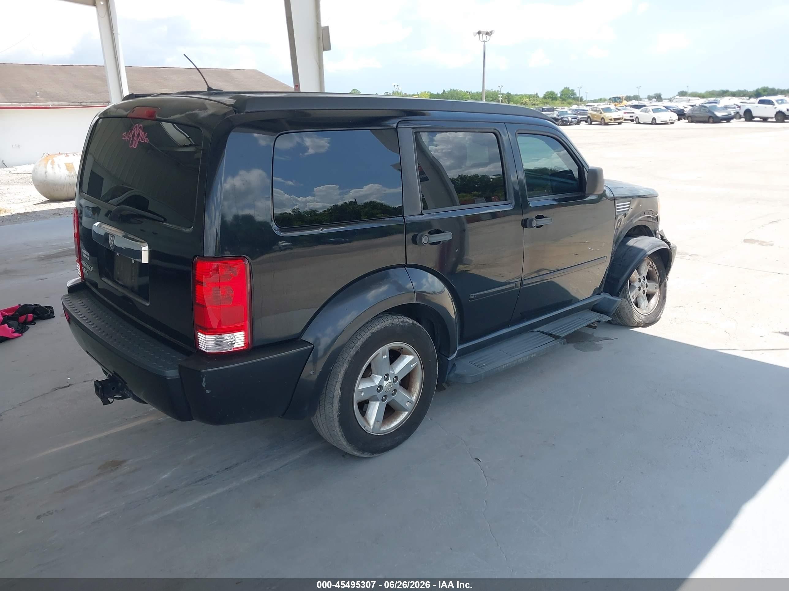 2007 Dodge Nitro Slt/rt Black vin: 1D8GT58K47W558371