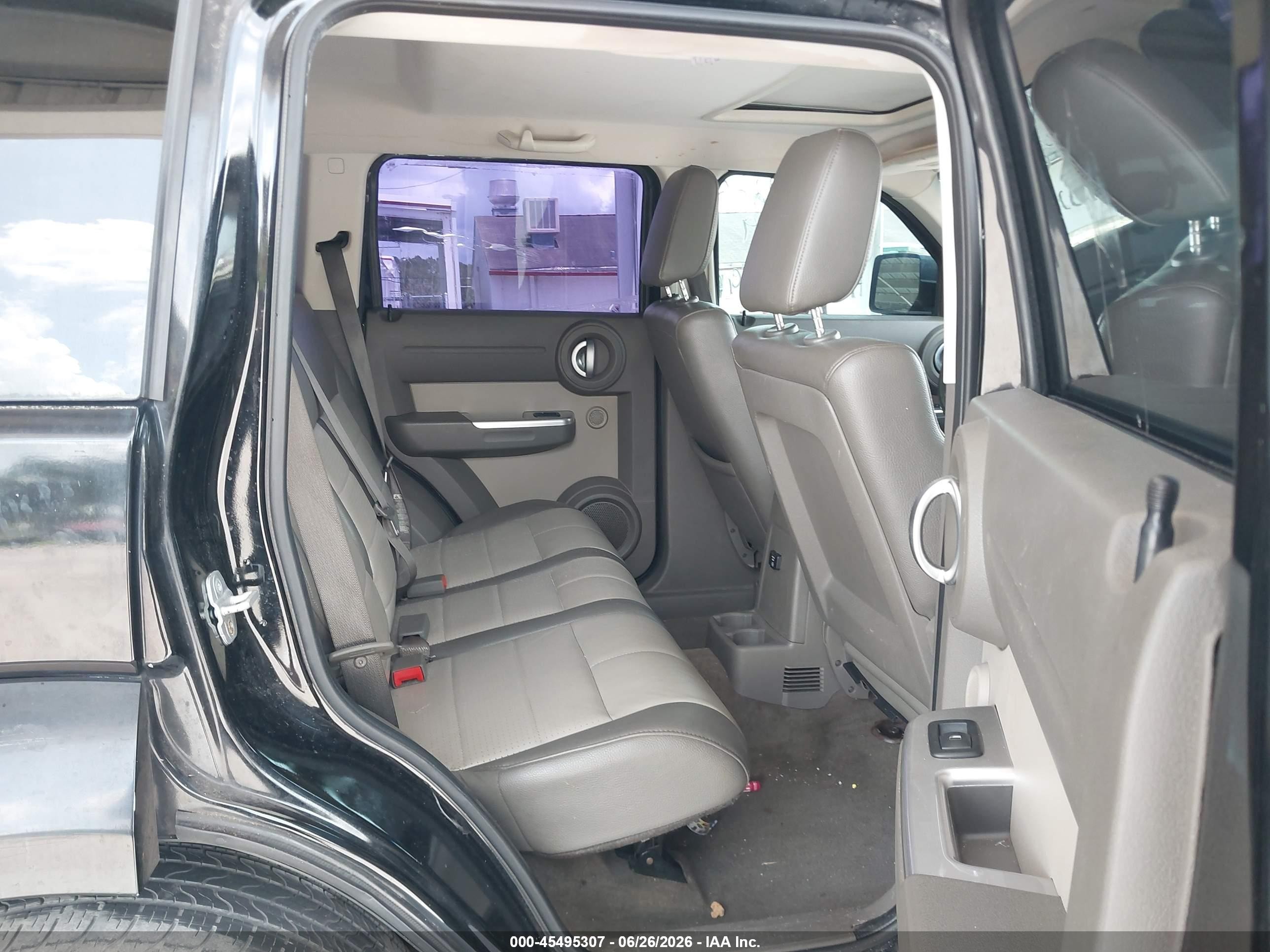 2007 Dodge Nitro Slt/rt Black vin: 1D8GT58K47W558371