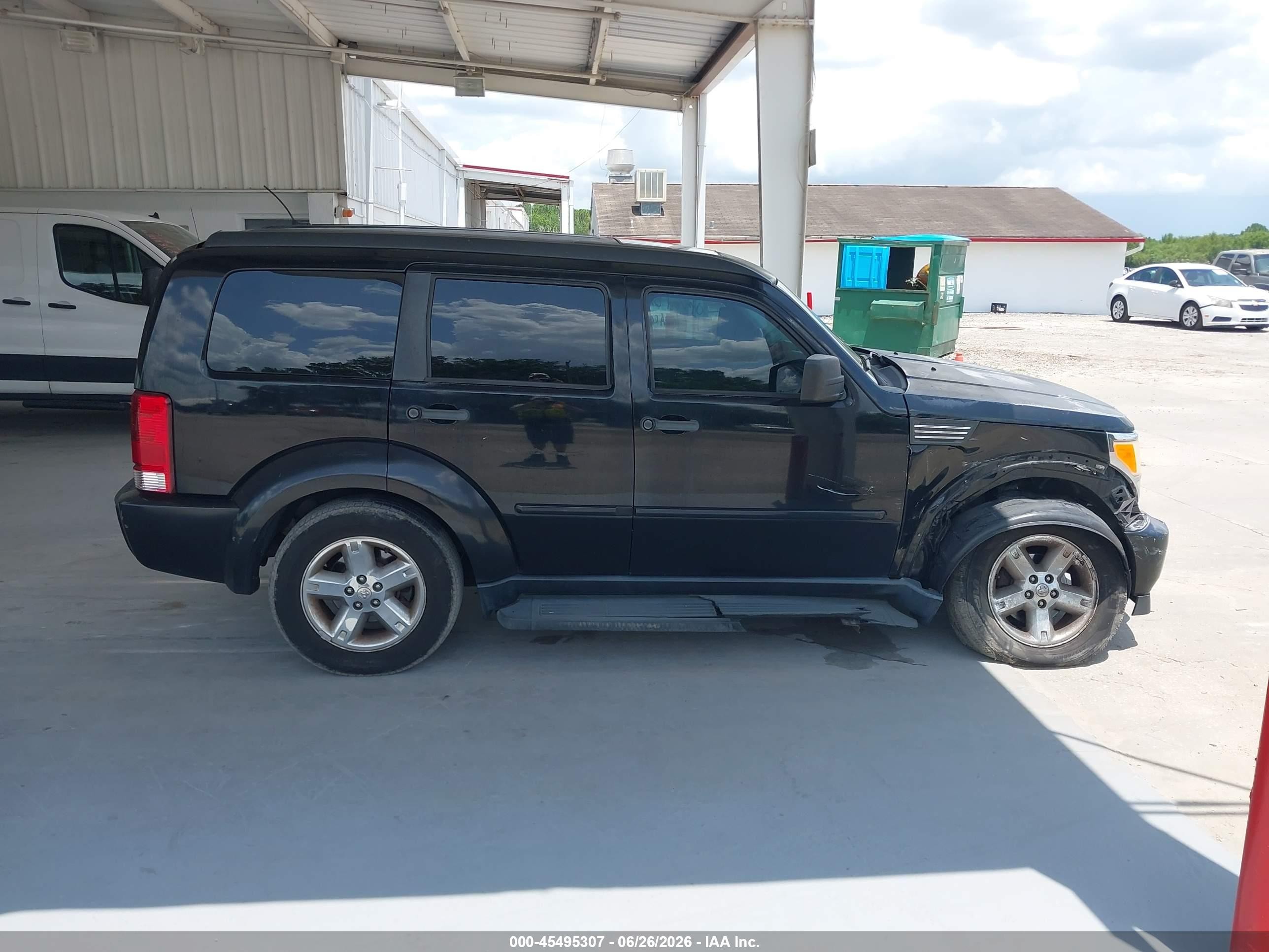 2007 Dodge Nitro Slt/rt Black vin: 1D8GT58K47W558371