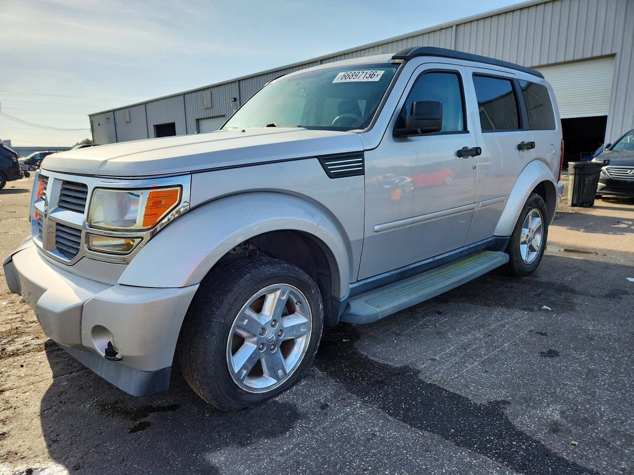 2007 Dodge Nitro Slt Серебряный vin: 1D8GT58K47W640925