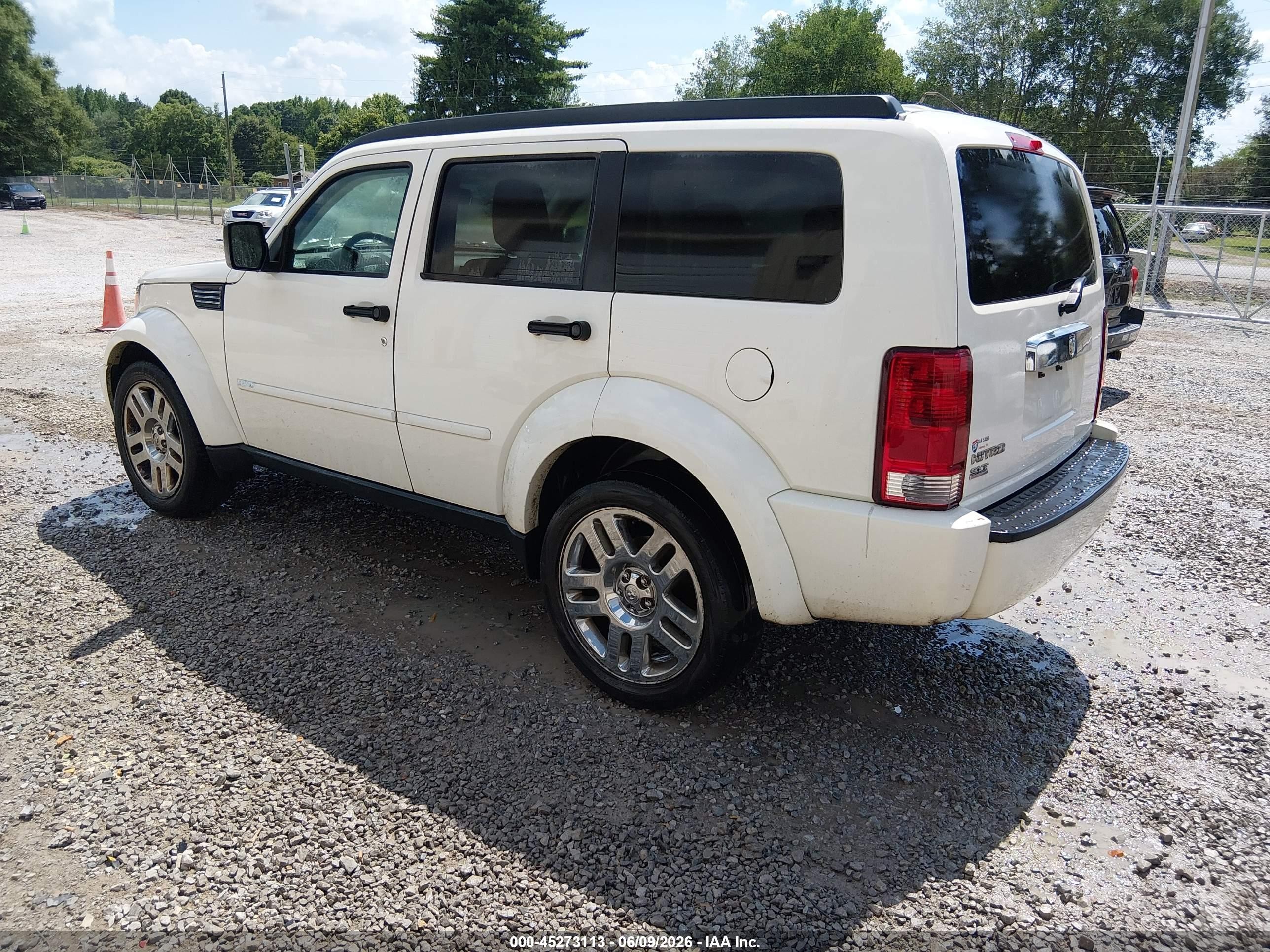 2008 Dodge Nitro Slt/rt White vin: 1D8GT58K48W243751