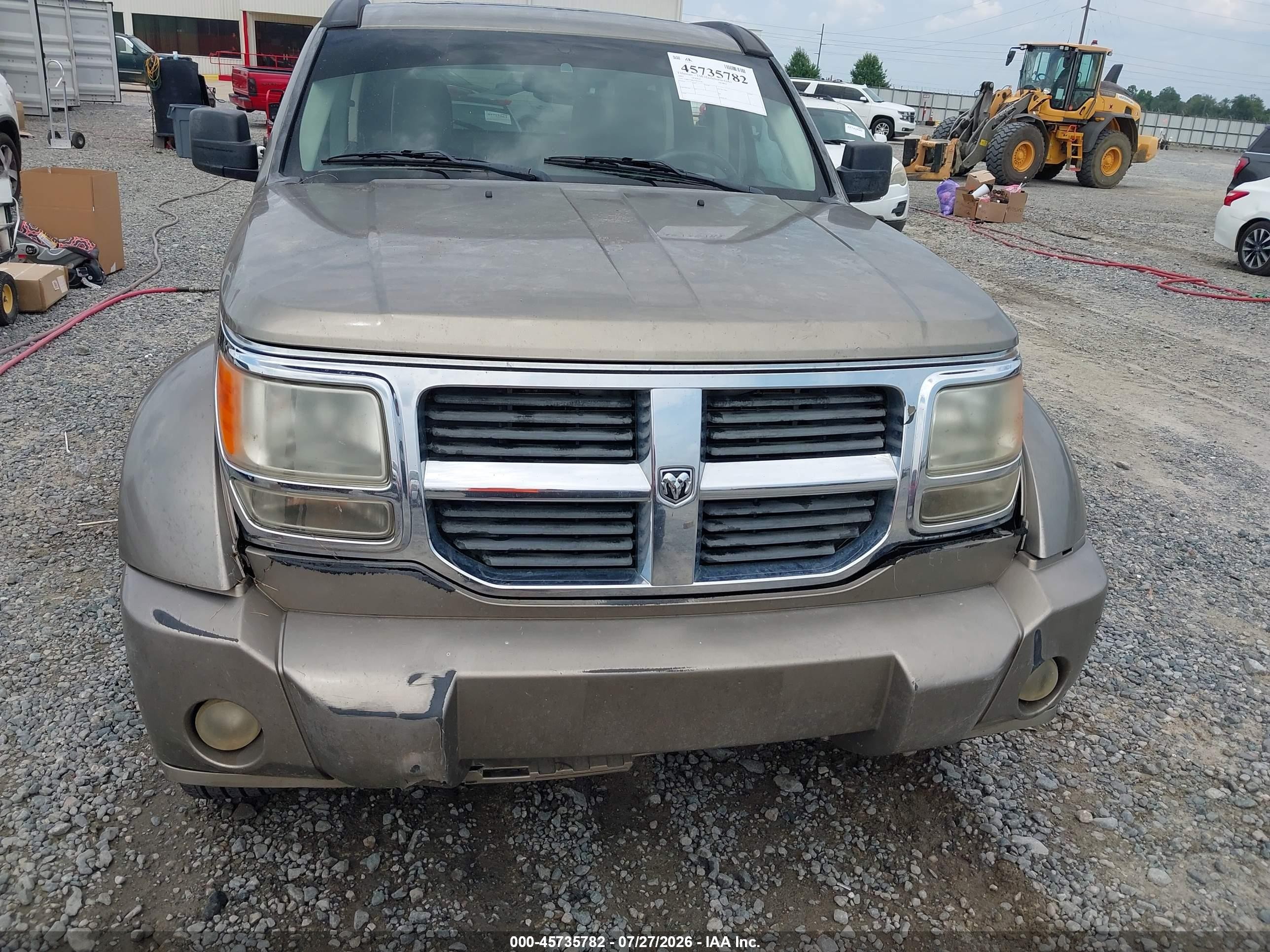 2007 Dodge Nitro Slt/rt Champagne vin: 1D8GT58K67W579383