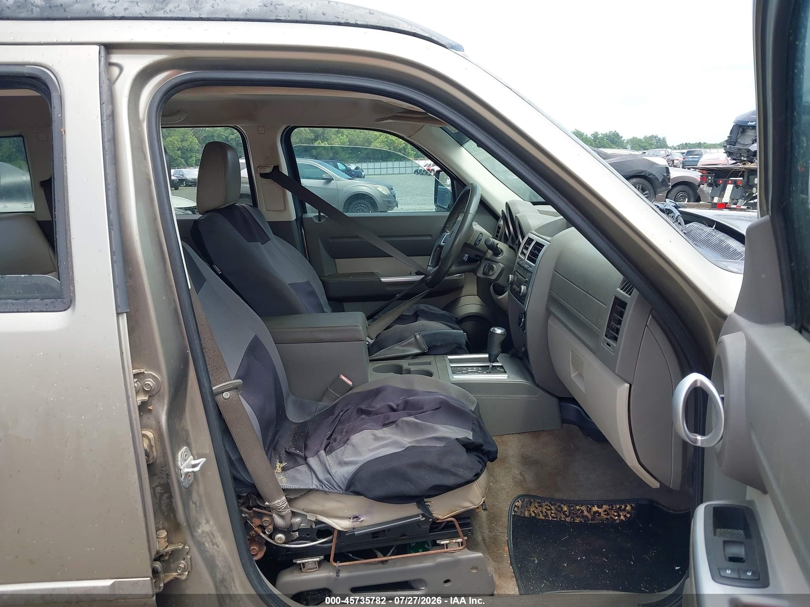 2007 Dodge Nitro Slt/rt Champagne vin: 1D8GT58K67W579383
