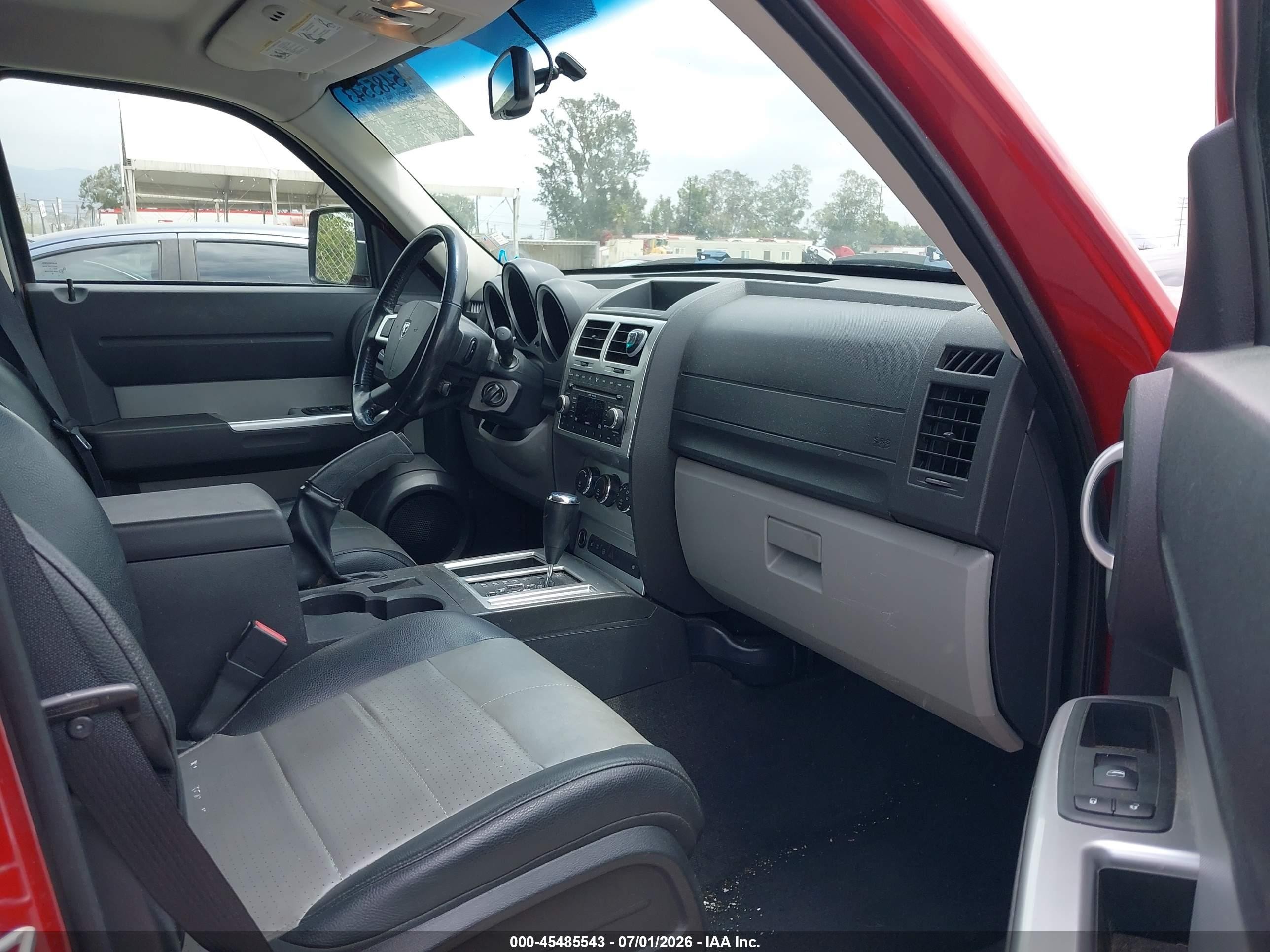 2007 Dodge Nitro Slt/rt Red vin: 1D8GT58K87W583810