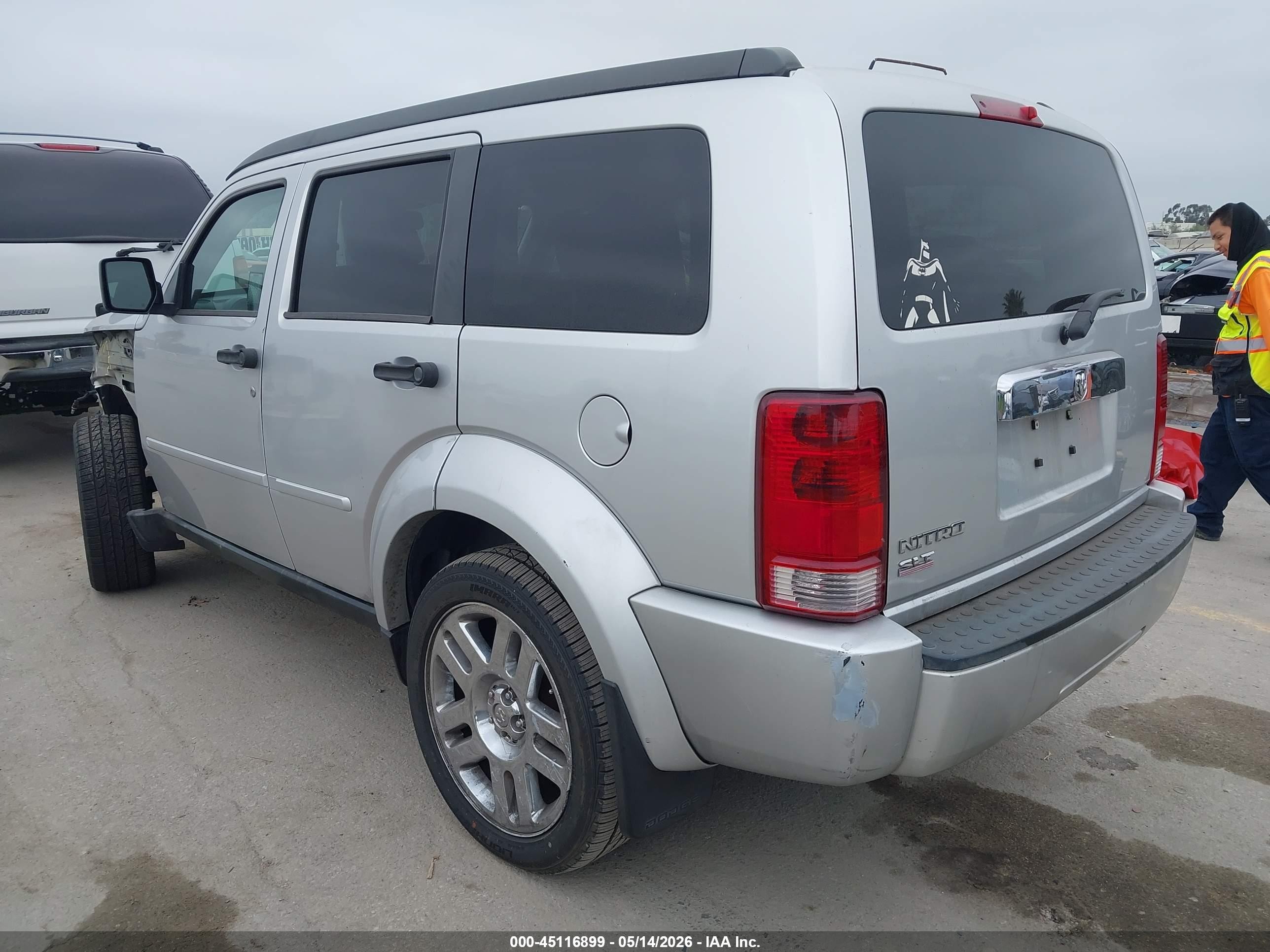 2007 Dodge Nitro Slt/rt Серебряный vin: 1D8GT58K87W690260