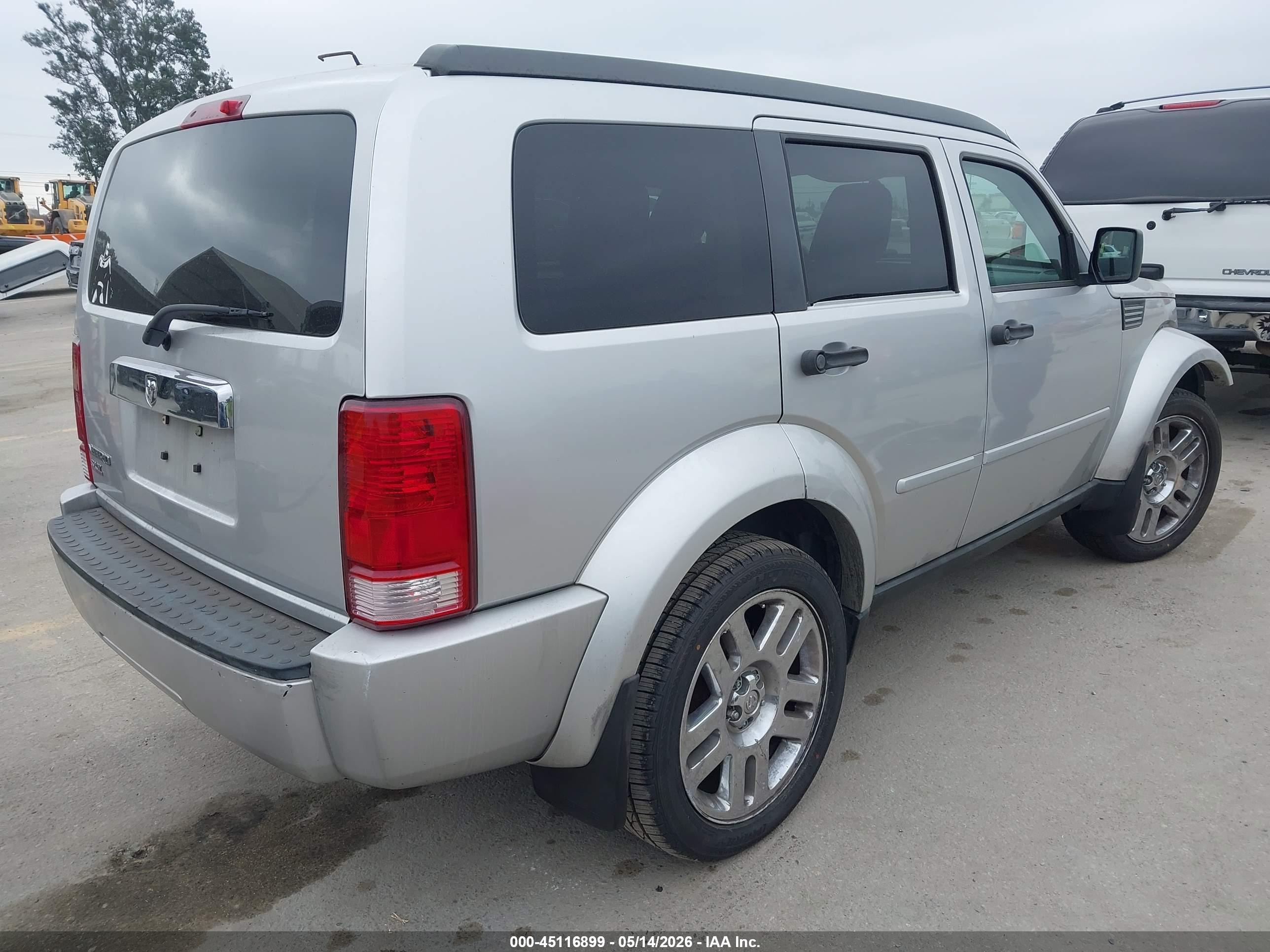 2007 Dodge Nitro Slt/rt Серебряный vin: 1D8GT58K87W690260