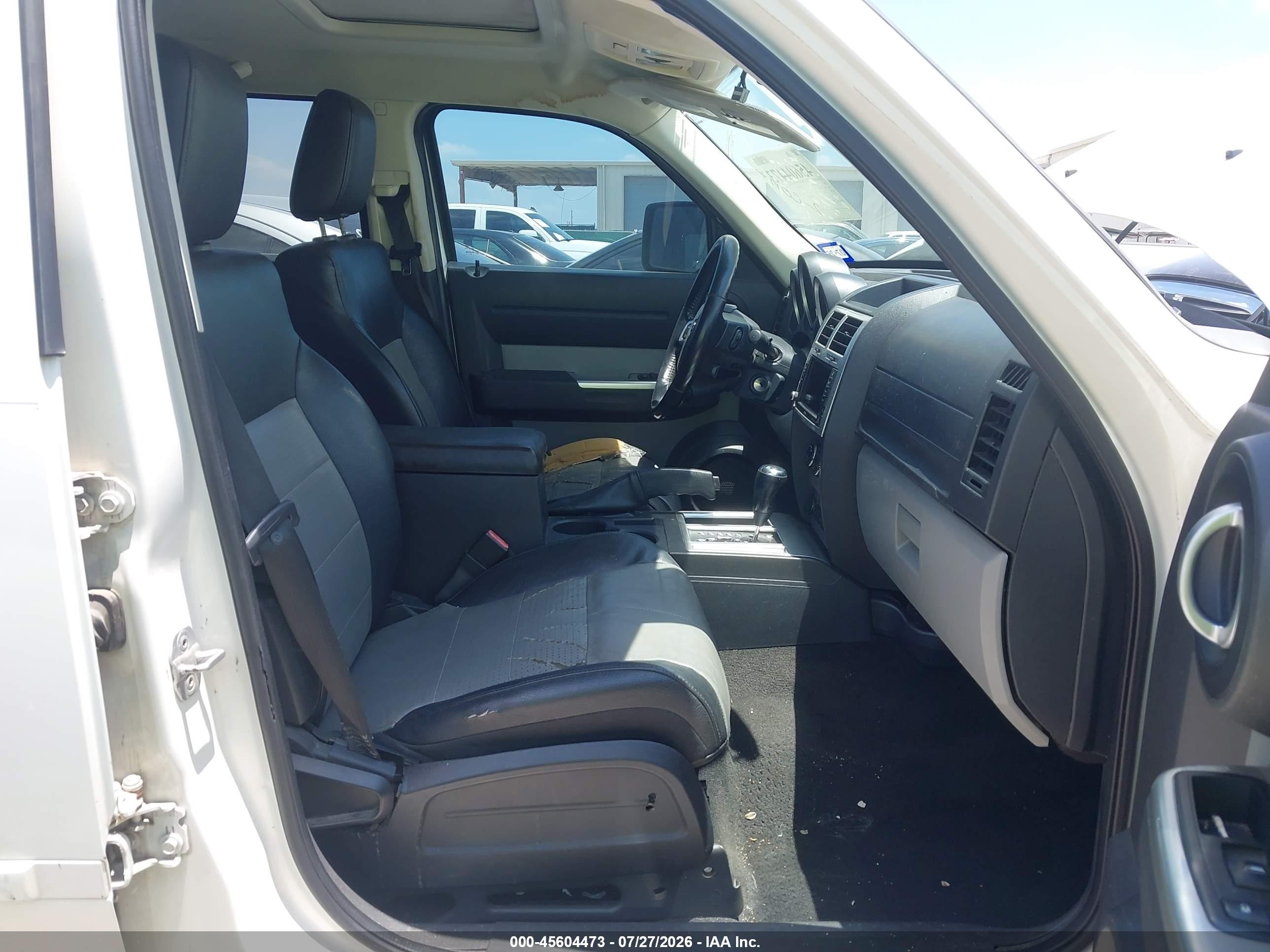 2007 Dodge Nitro Slt/rt White vin: 1D8GT58K87W735701