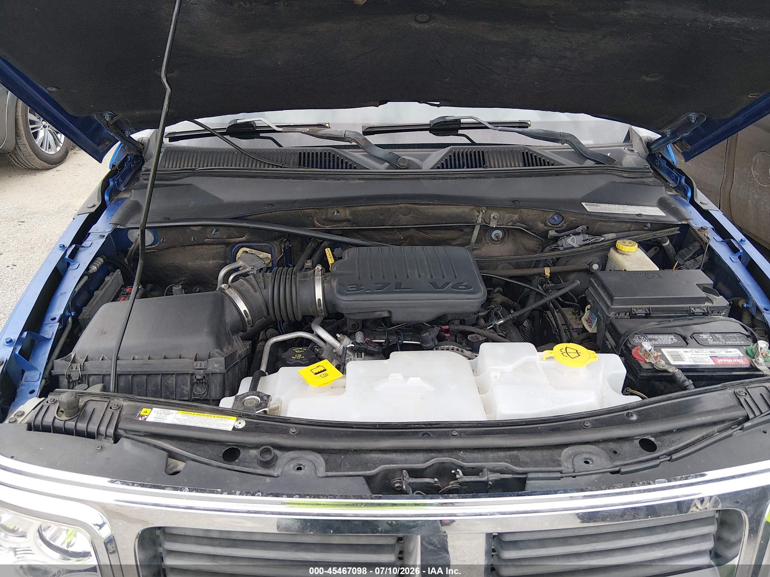 2007 Dodge Nitro Slt/rt Синий vin: 1D8GT58KX7W719712