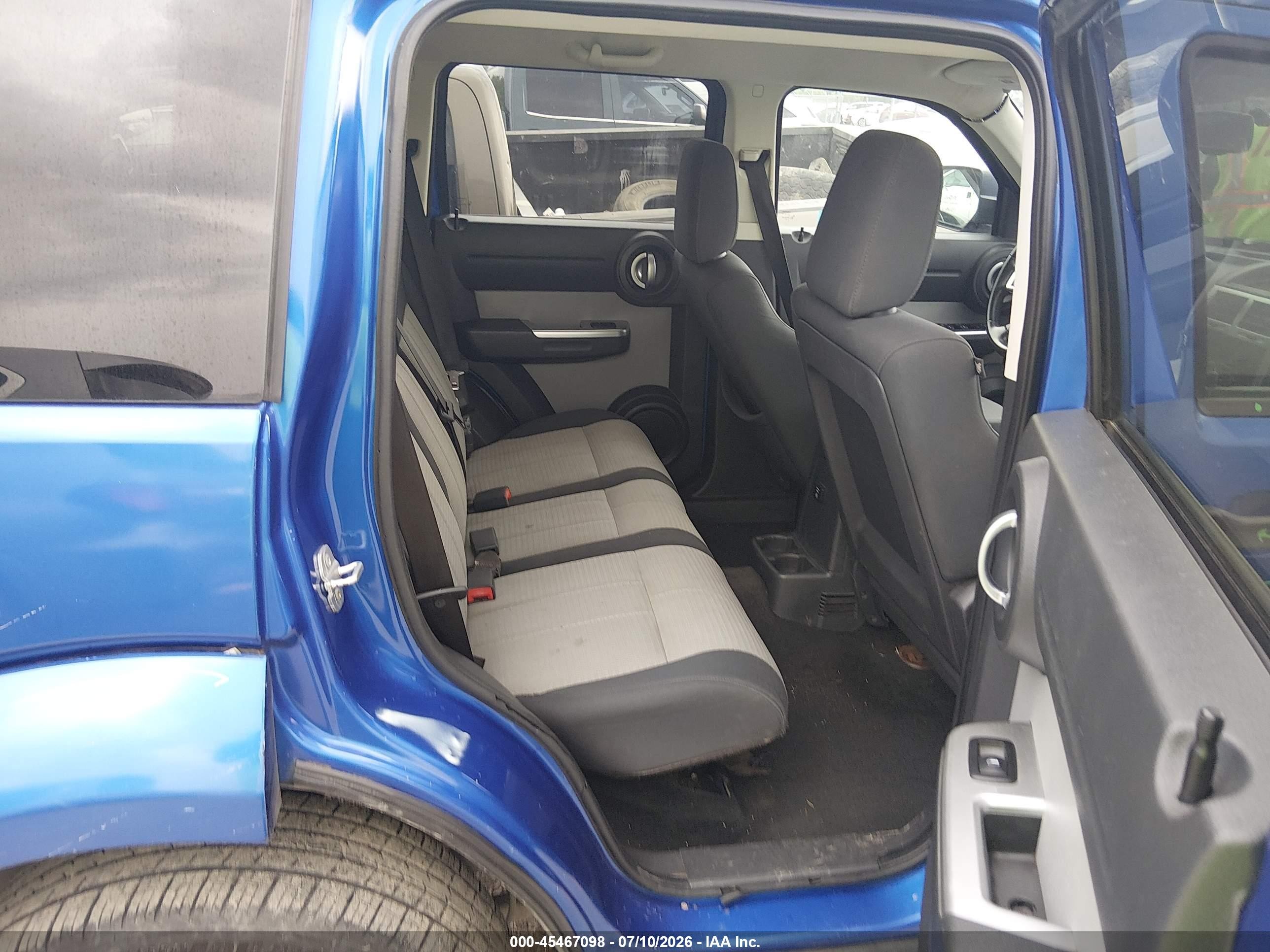 2007 Dodge Nitro Slt/rt Синий vin: 1D8GT58KX7W719712