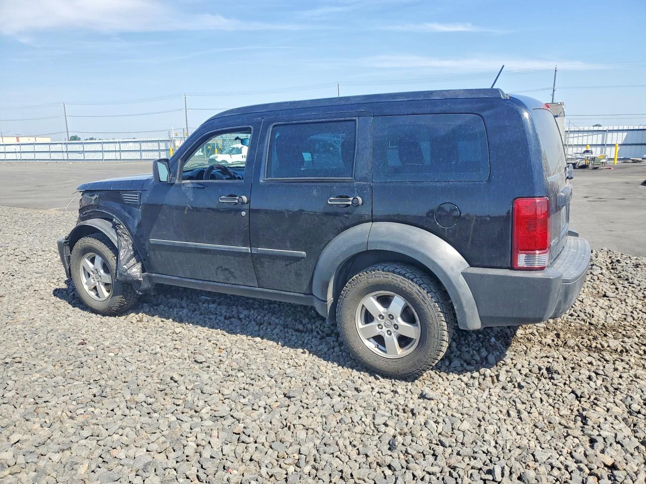 2007 Dodge Nitro Sxt Black vin: 1D8GU28K07W583263