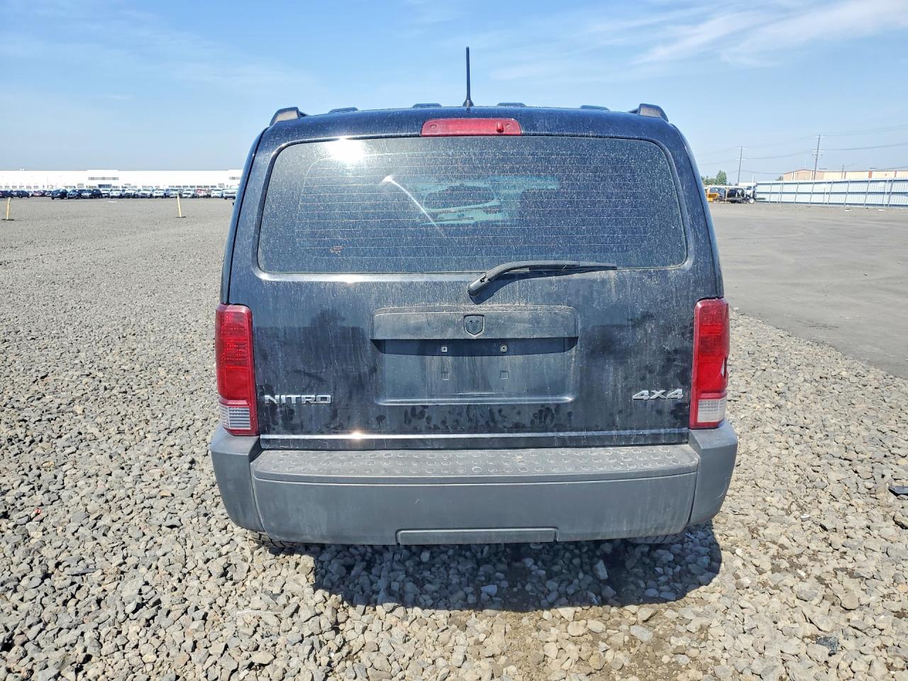 2007 Dodge Nitro Sxt Black vin: 1D8GU28K07W583263
