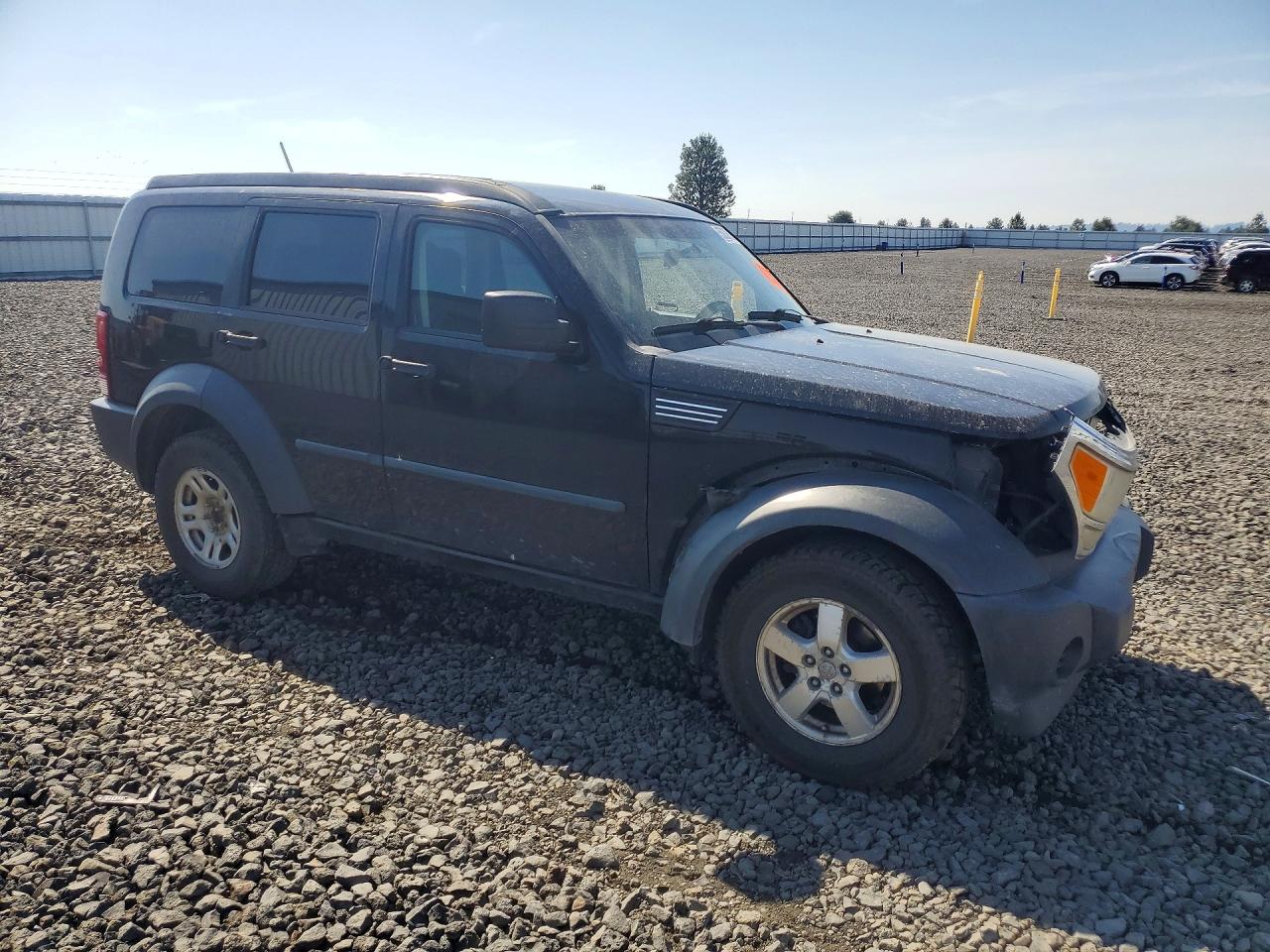 2007 Dodge Nitro Sxt Black vin: 1D8GU28K07W583263