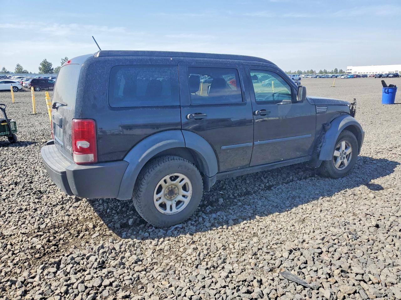2007 Dodge Nitro Sxt Black vin: 1D8GU28K07W583263