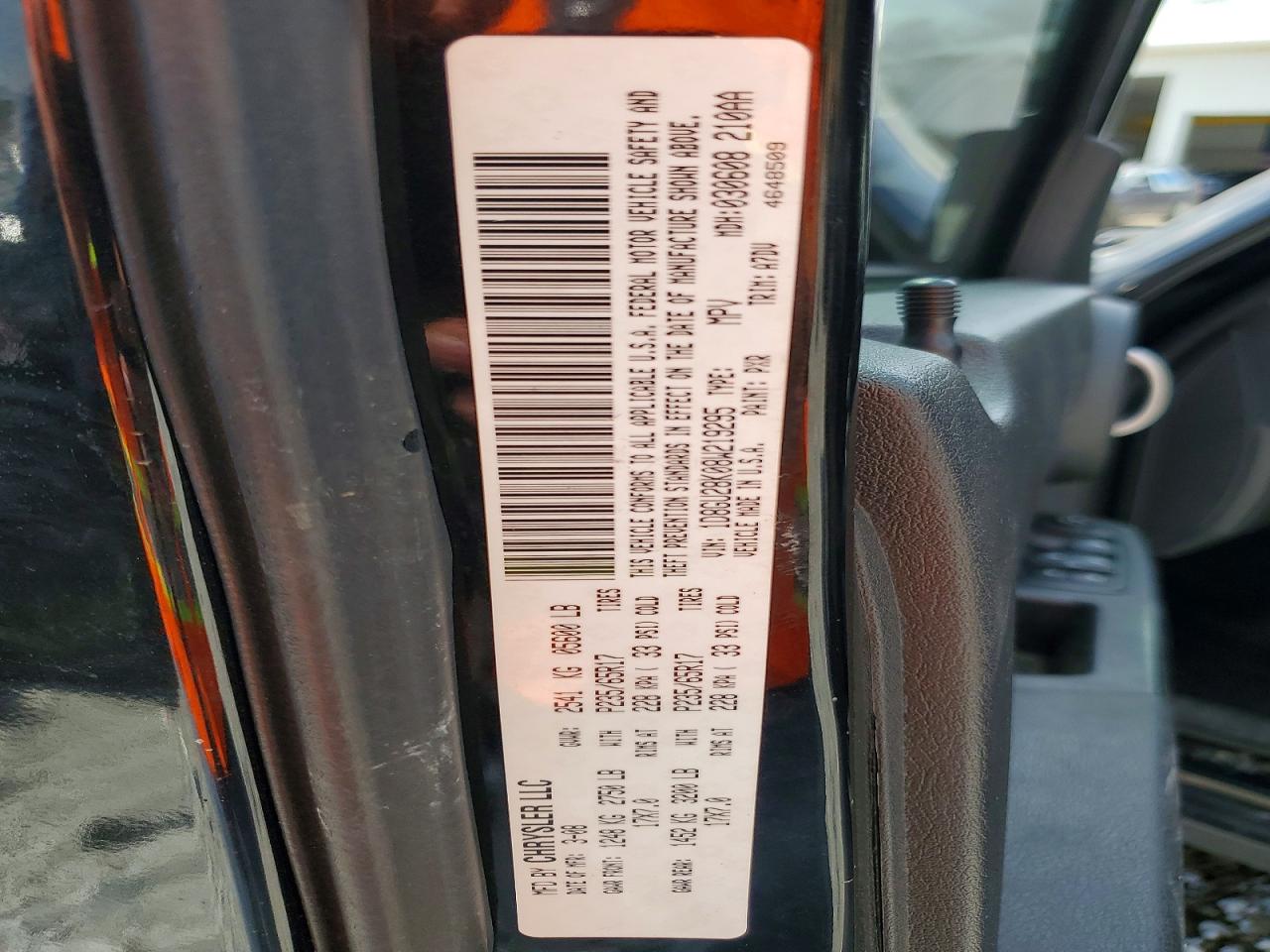 2008 Dodge Nitro Sxt Черный vin: 1D8GU28K08W219295