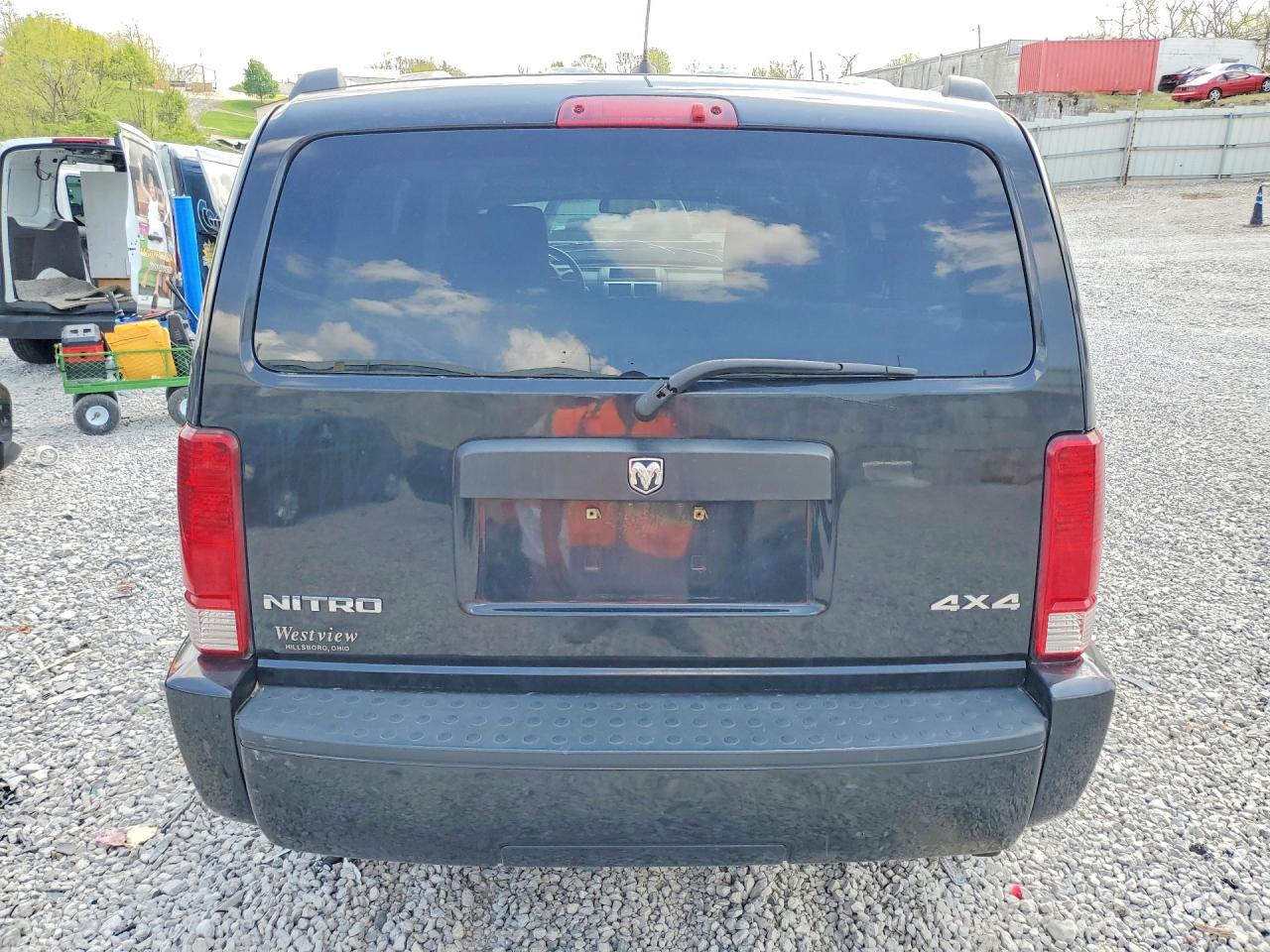 2008 Dodge Nitro Sxt Черный vin: 1D8GU28K08W219295