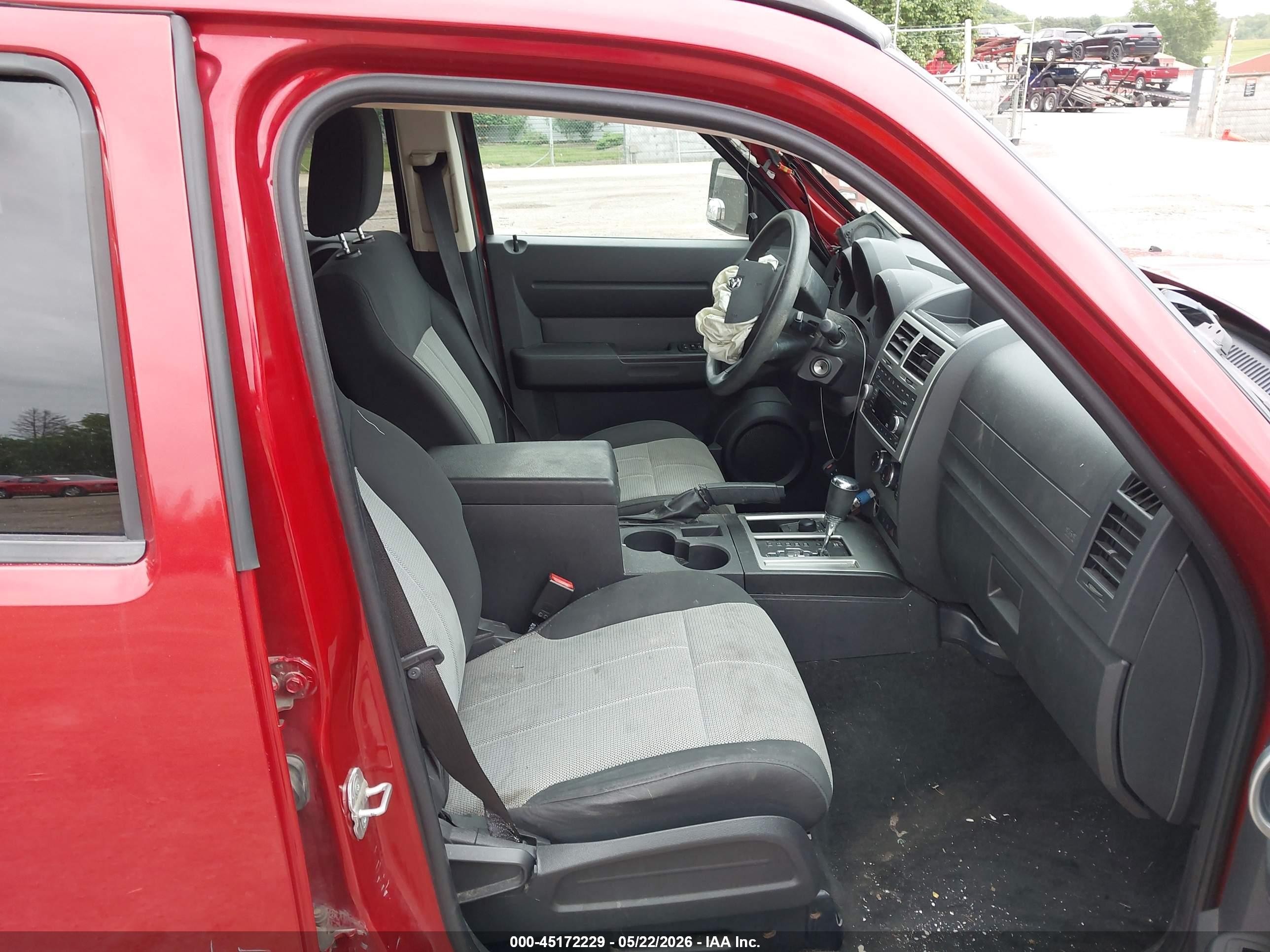 2008 Dodge Nitro Se/sxt Red vin: 1D8GU28K08W251180
