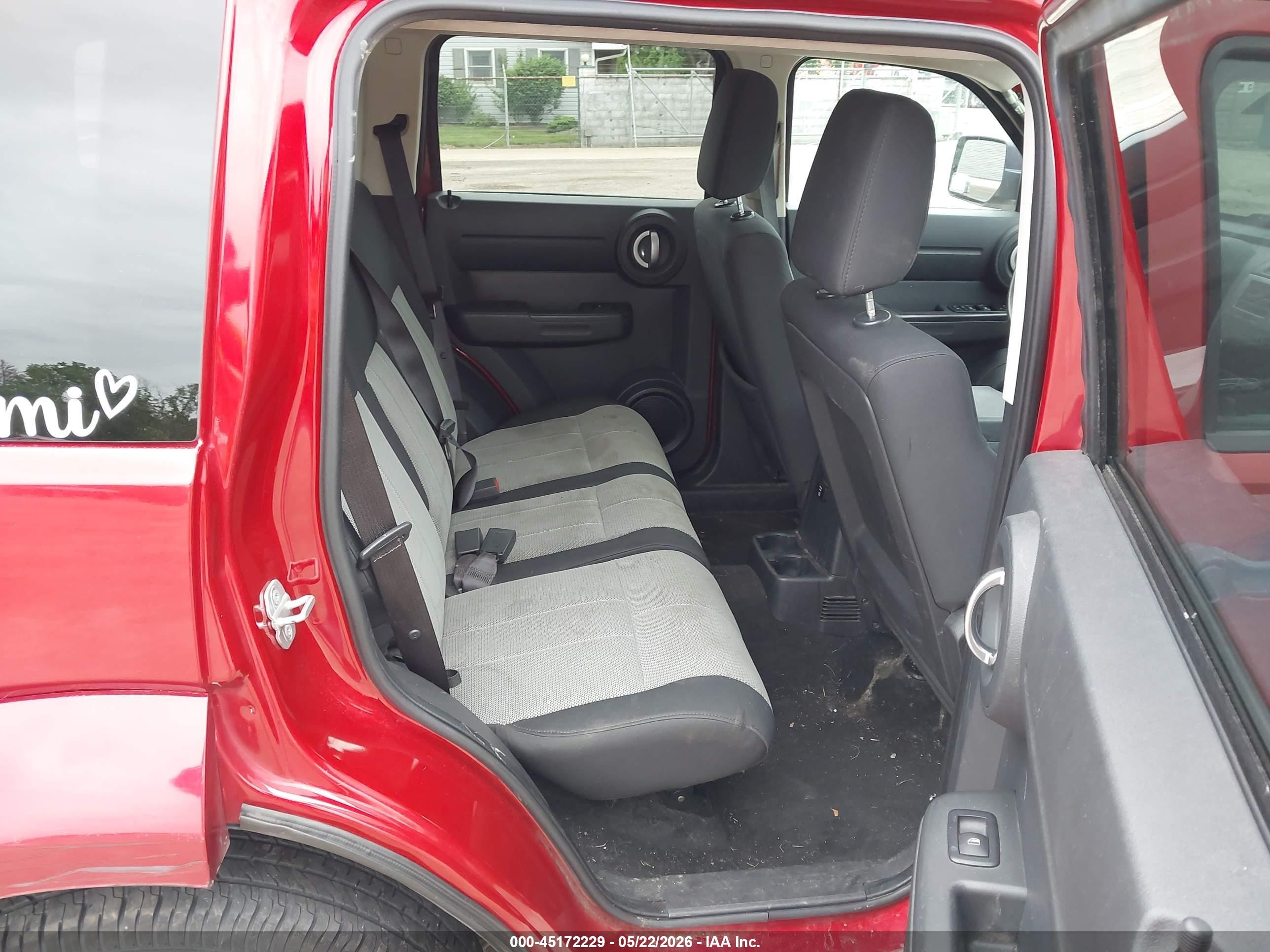 2008 Dodge Nitro Se/sxt Red vin: 1D8GU28K08W251180