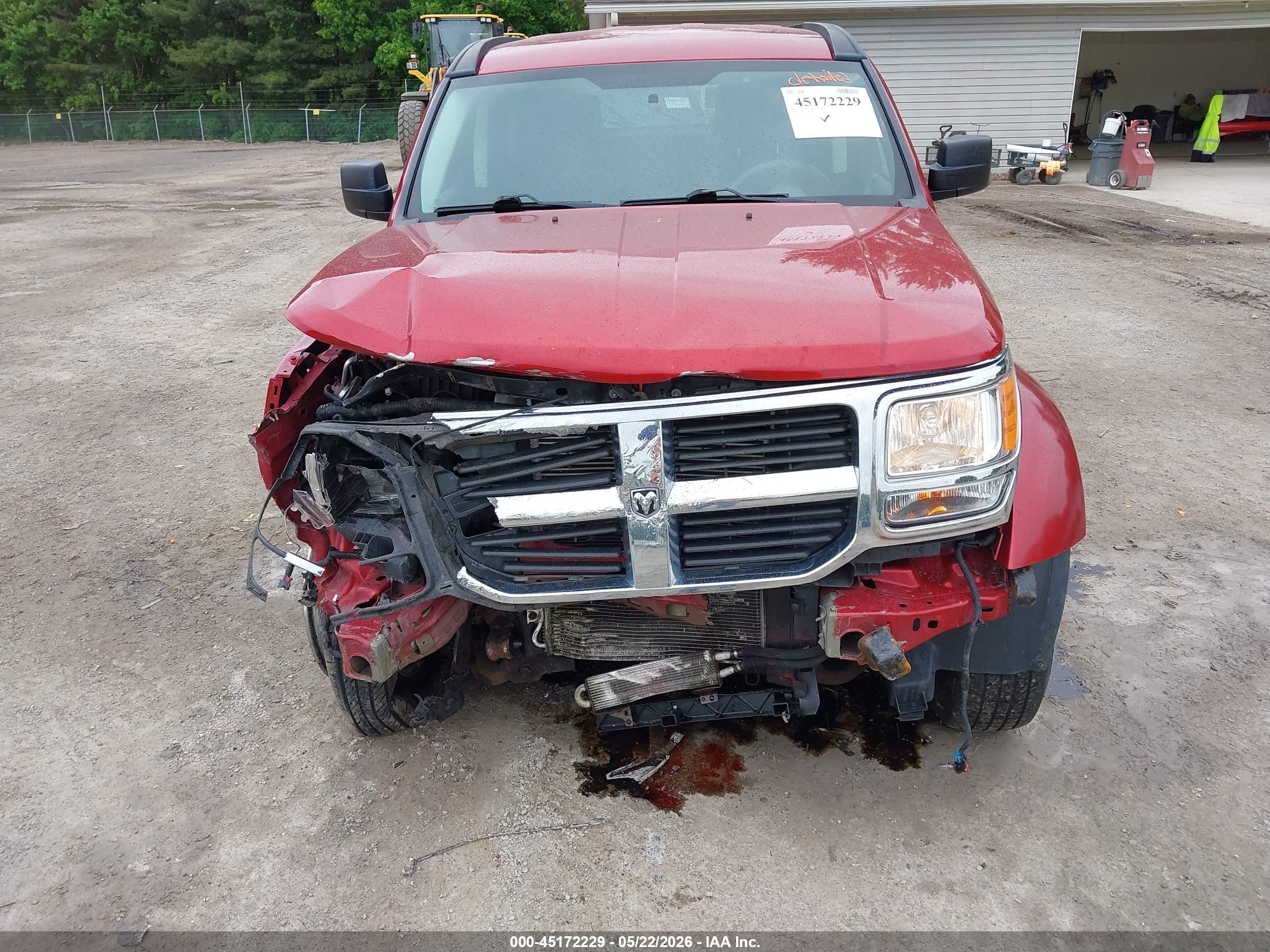 2008 Dodge Nitro Se/sxt Red vin: 1D8GU28K08W251180