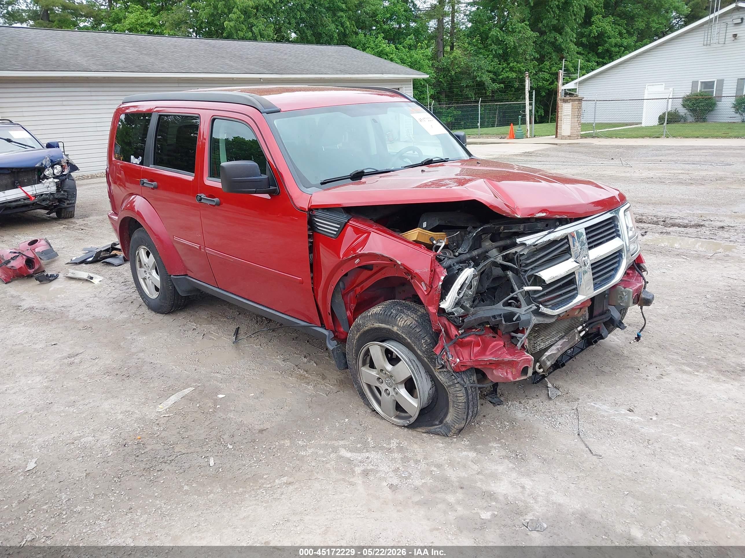 2008 Dodge Nitro Se/sxt Red vin: 1D8GU28K08W251180