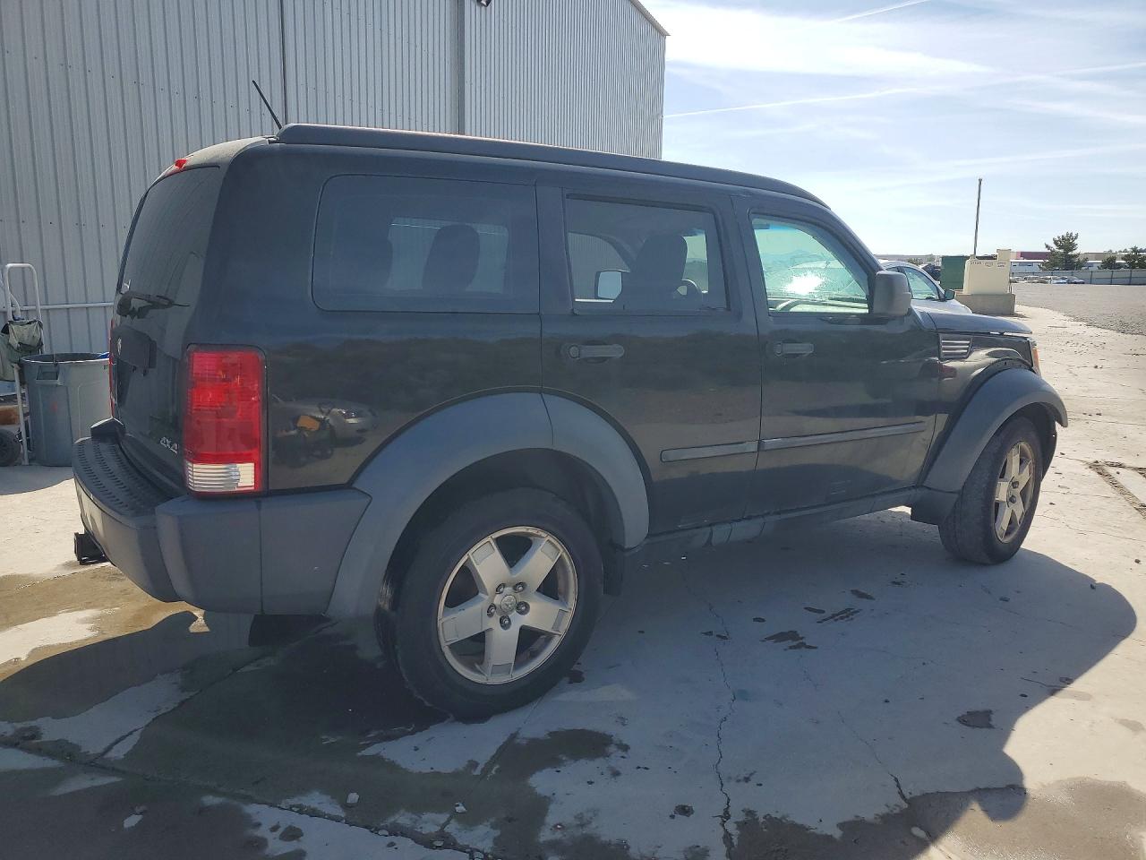 2007 Dodge Nitro Sxt Black vin: 1D8GU28K17W549994